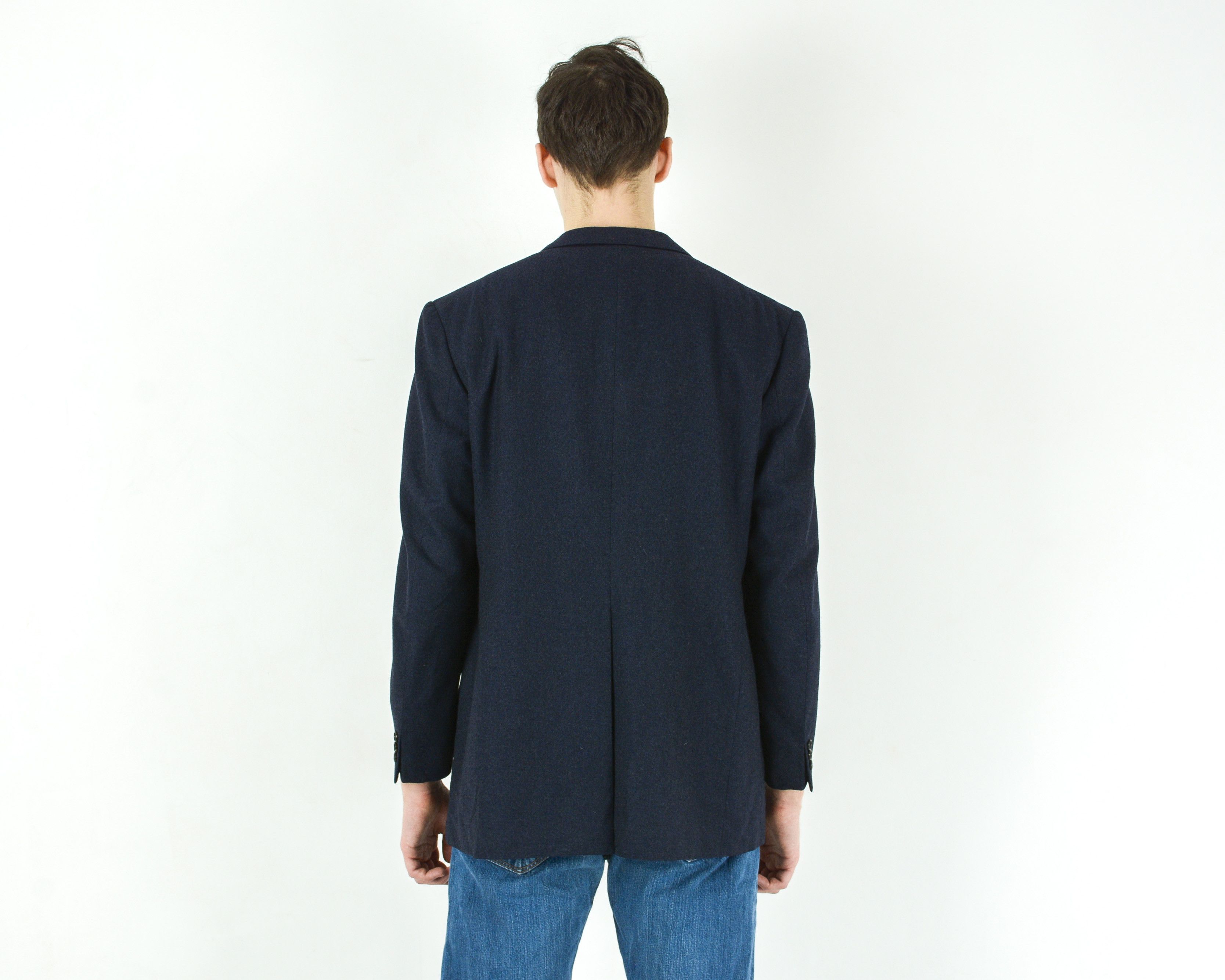 Handmade W19 Regent Blazer Uk 44S Us Handmade Wool Jacket Coat Suit Size 44S - 5 Thumbnail