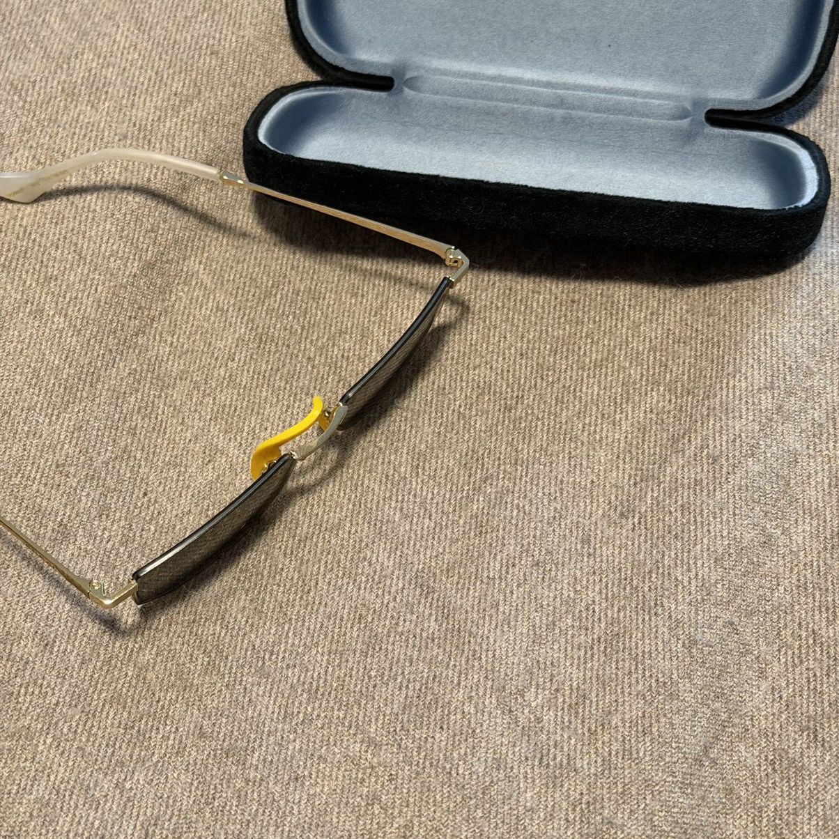 Gucci Gucci Monogram Sunglasses Size ONE SIZE - 8 Thumbnail