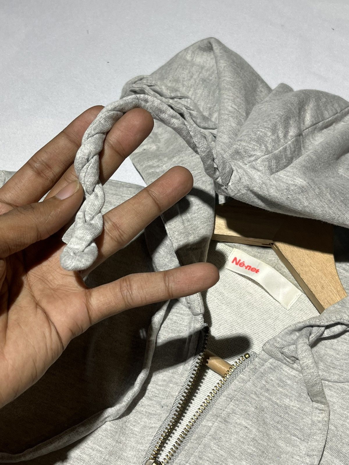 Issey Miyake × Japanese Brand × Ne-Net Ne-Net Zip Up Hoodie Issey Miyake Size XS / US 0-2 / IT 36-38 - 8 Thumbnail
