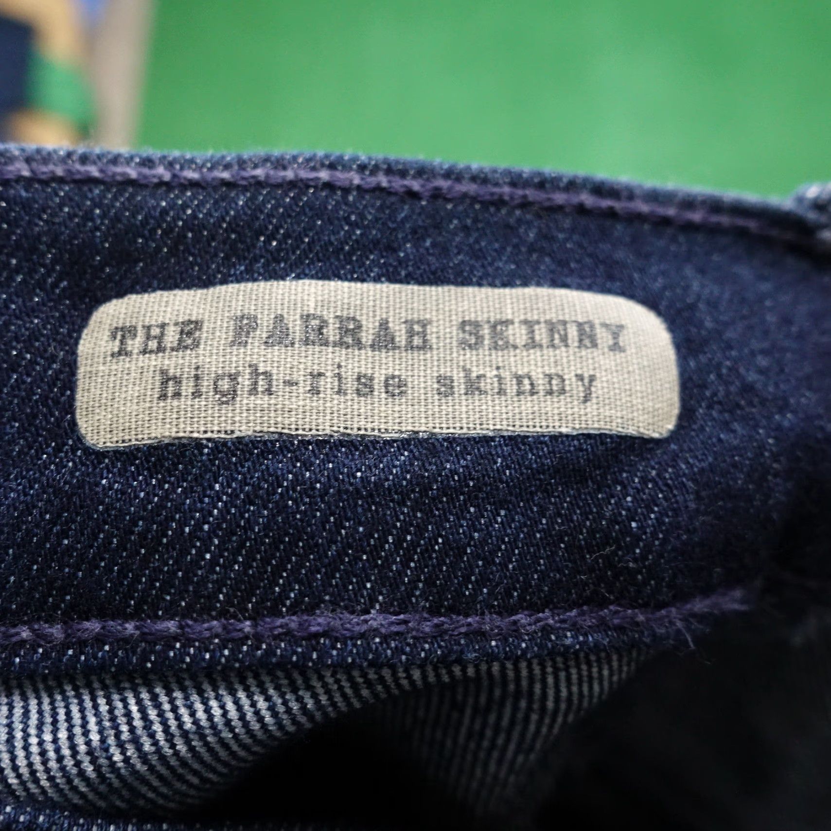 Vintage ADRIANO GOLDSCHMIED THE FARRAH SKINNY HIGH RISE DENIM BLUE JEANS WOMENS 28R Size 28" / US 6 / IT 42 - 7 Thumbnail