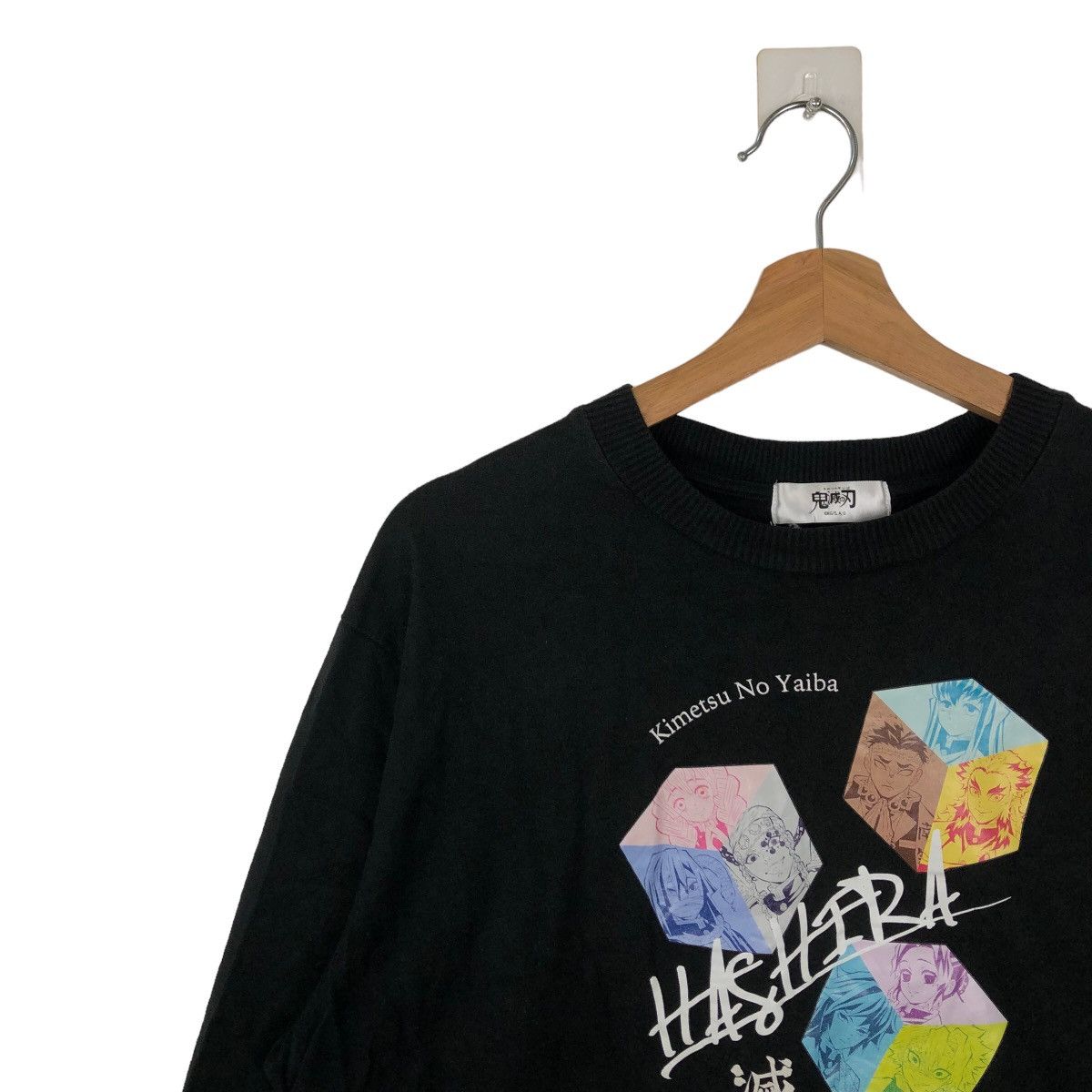 Cartoon Network 🔥VINTAGE LONG SLEEVE KIMETSU NO YAIBA CARTOON BIG LOGO Size US L / EU 52-54 / 3 - 6 Thumbnail