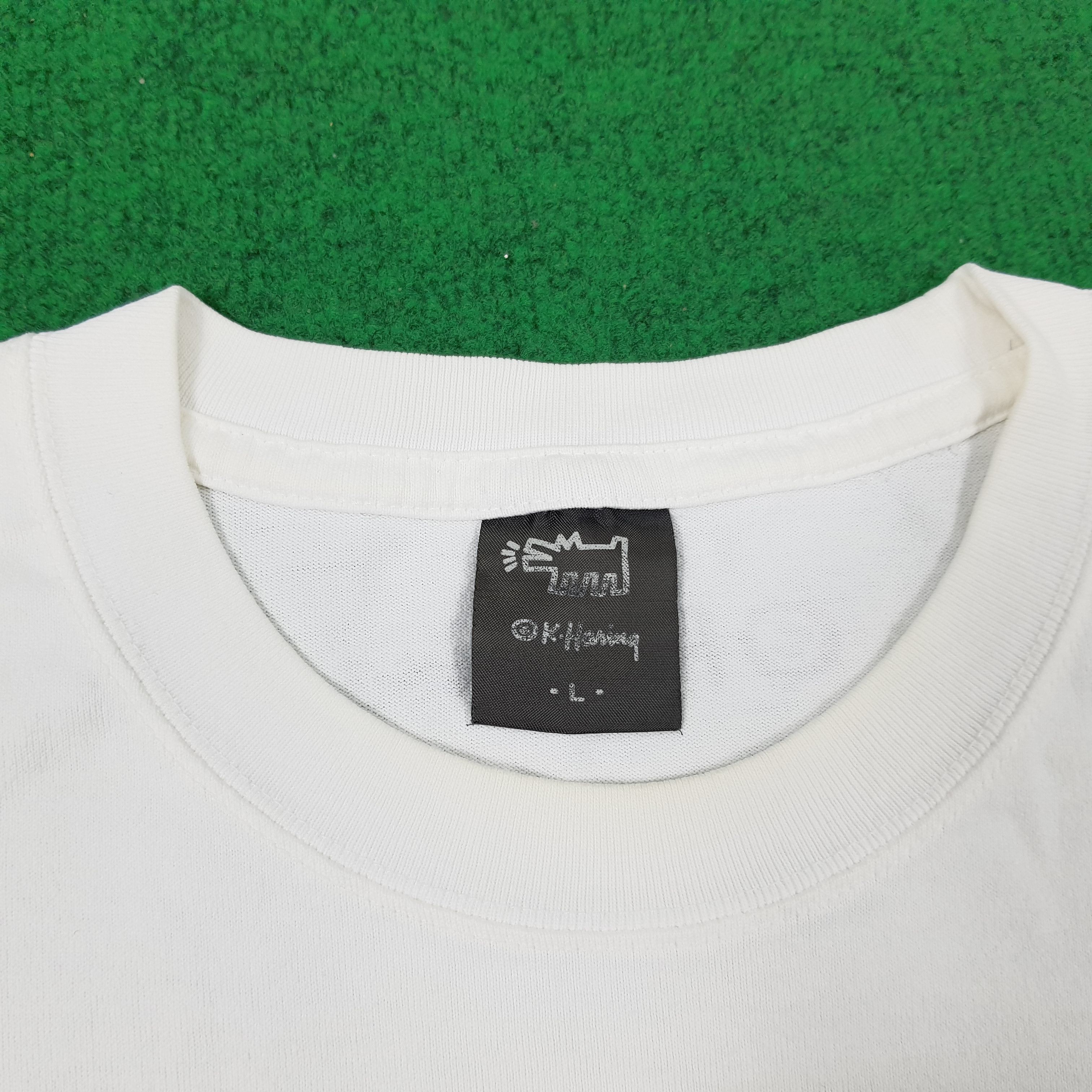 Japanese Brand × Keith Haring × Vintage Vintage Keith Haring Graphic Print Skateboards T-shirt Size US L / EU 52-54 / 3 - 5 Thumbnail