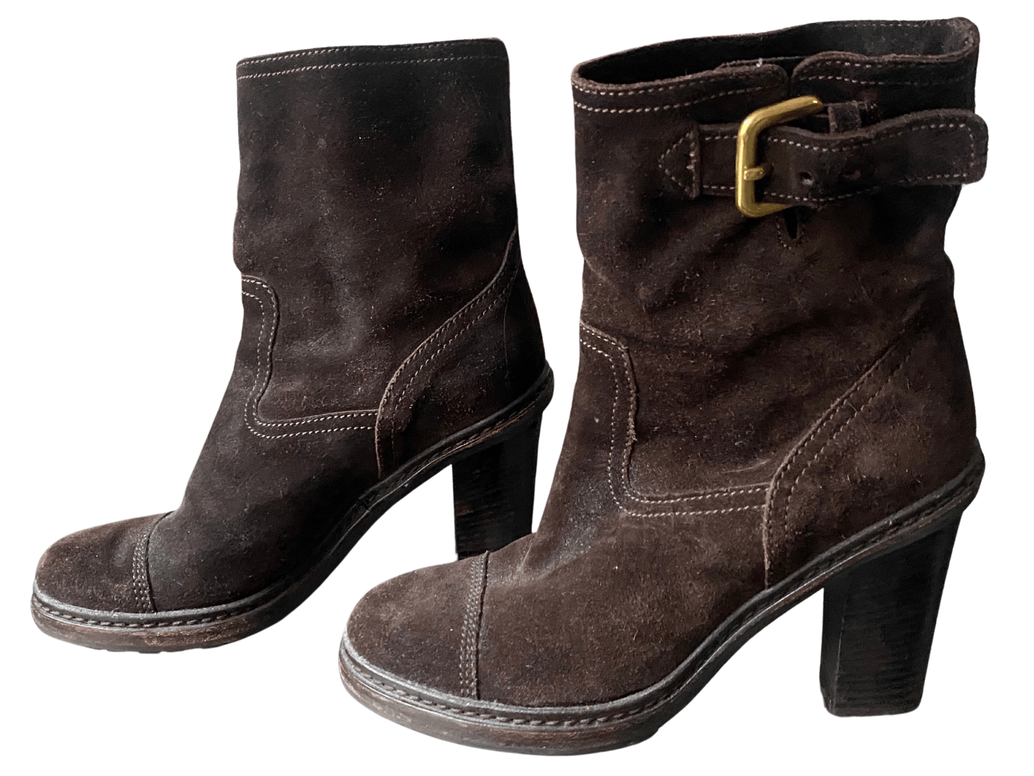 Prada Prada suede boots Size US 7 / IT 37 - 2 Thumbnail