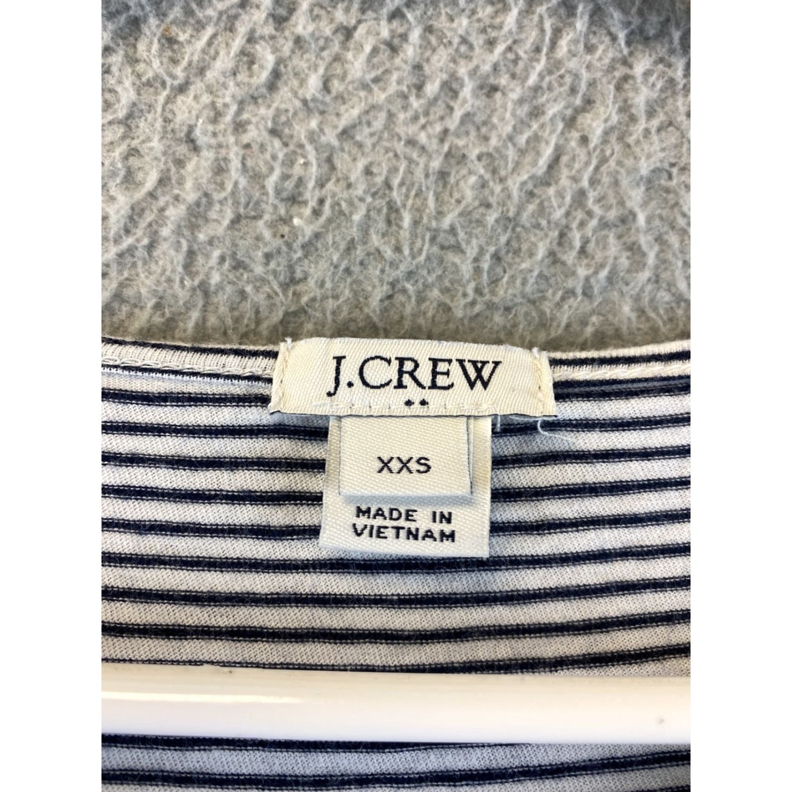 J.Crew J.Crew Womens T-Shirt Dress Size 2XS Casual Crew Neck Short Sleeve Multicolor Knee Length 2020s Size XXS / US 00 / IT 34 - 6 Thumbnail
