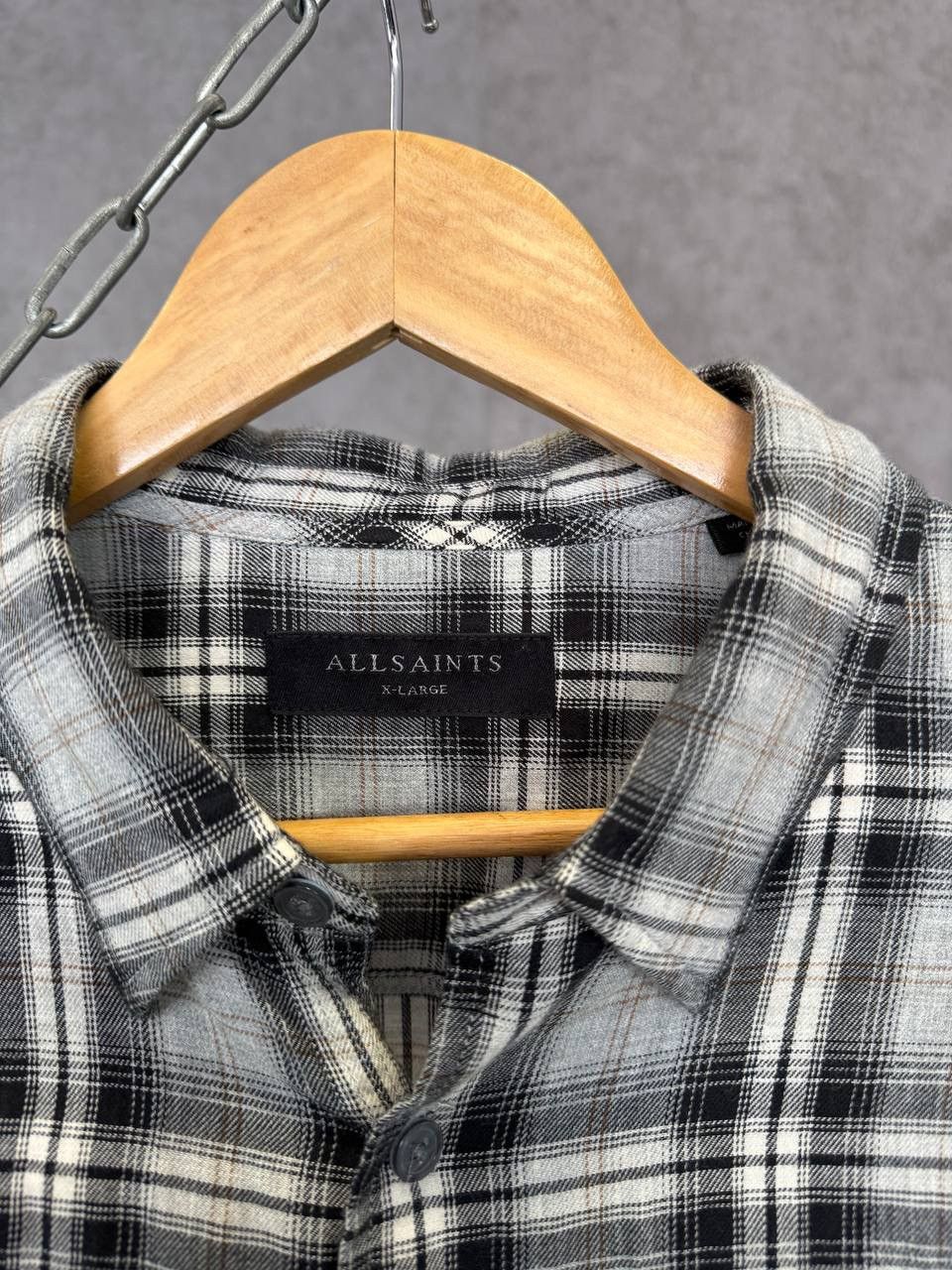 Allsaints Allsaints designer logo shirt Size US XL / EU 56 / 4 - 4 Thumbnail