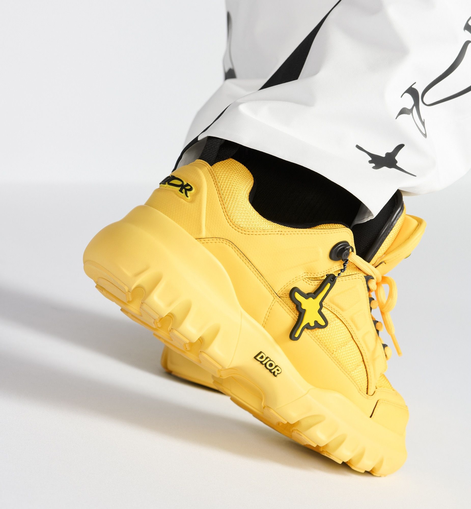 Dior o1w1db10825 3DE395ZDS Lewis Hamilton Snow Derby Shoes Yellow Size US 9 / EU 42 - 5 Thumbnail
