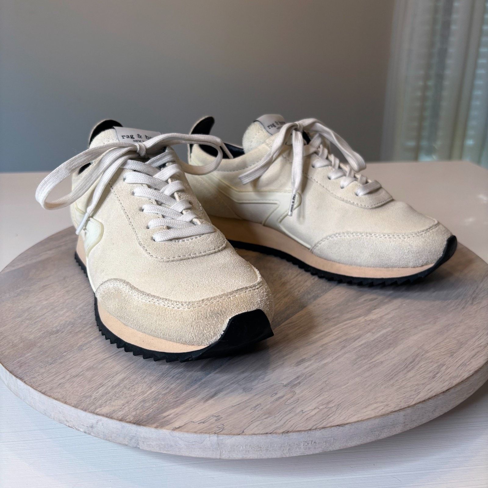 Rag & Bone Rag & Bone Retro Sneakers Suede Nylon EU 36.5 US 6 Women’s Size US 6 / IT 36 - 2 Thumbnail