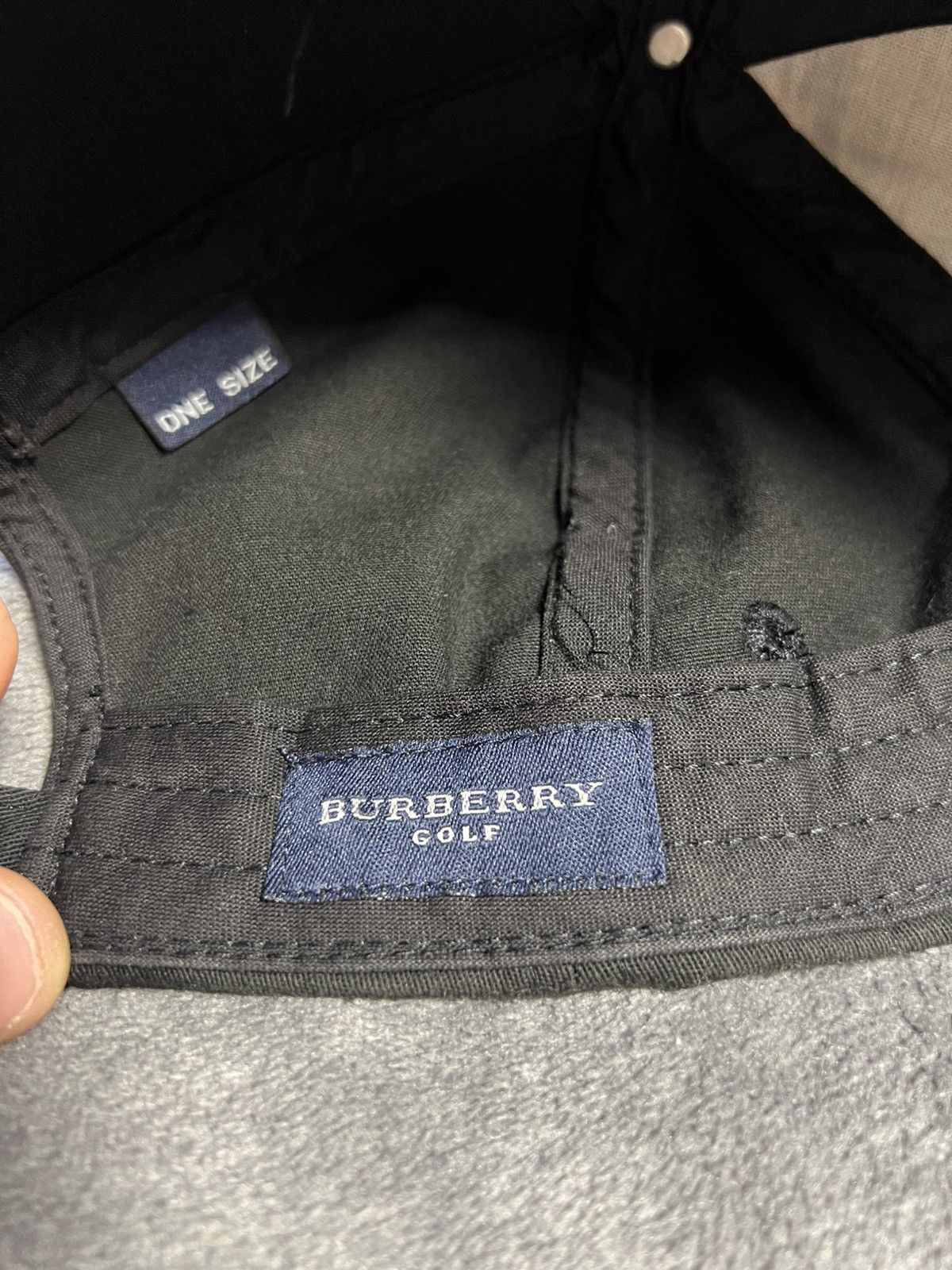 Burberry Burberry Hat Black Cap Size ONE SIZE - 10 Thumbnail