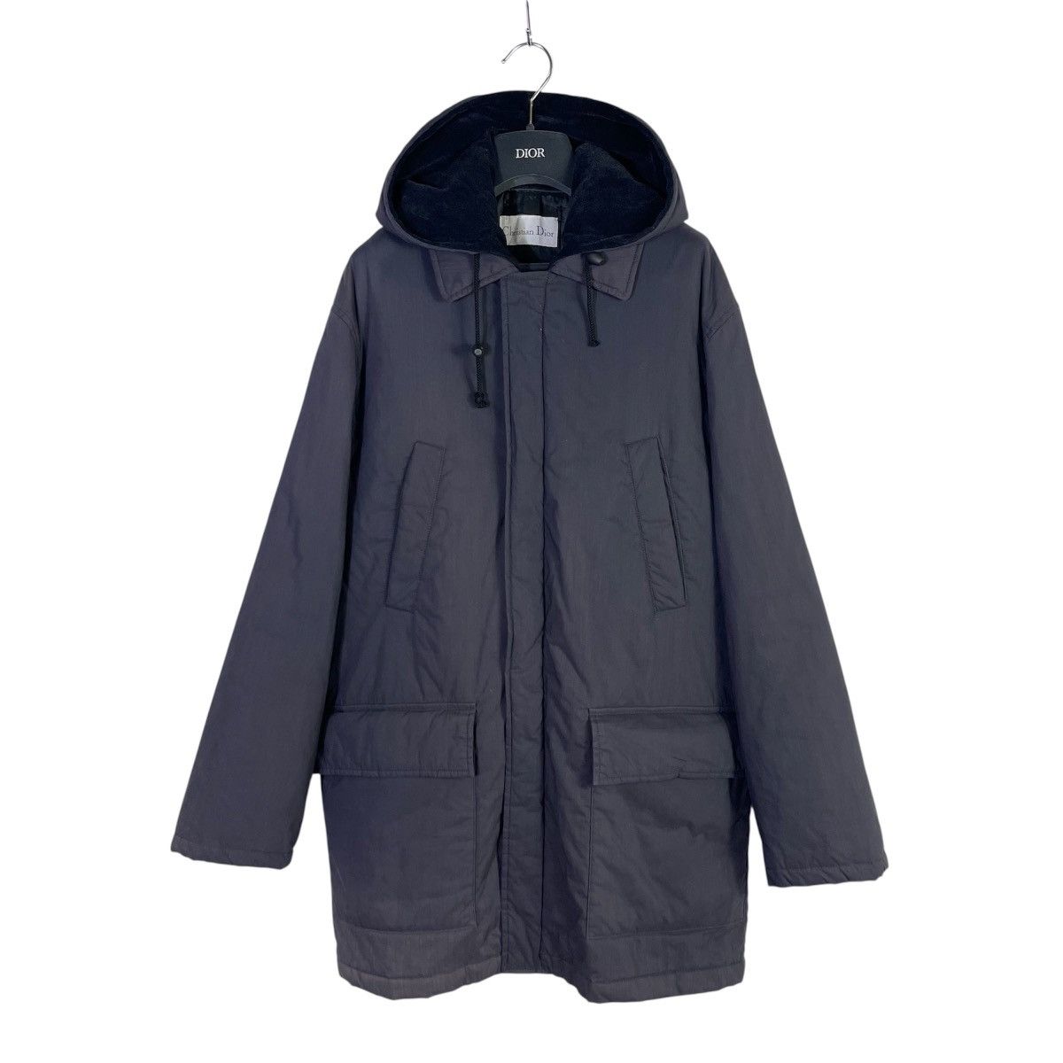 Christian Dior Monsieur Vintage Christian Dior Hooded Puffer Velvet Lining Jacket Size US M / EU 48-50 / 2 - 1 Thumbnail