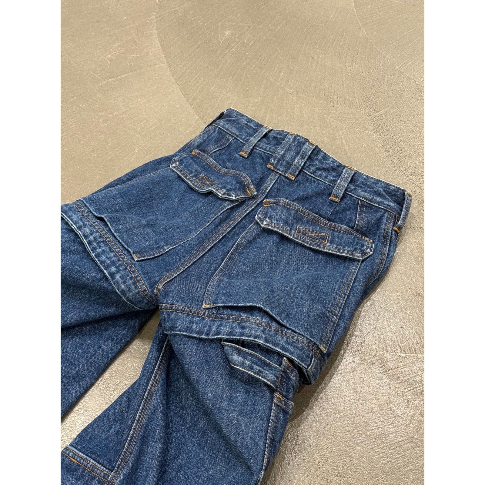 Balenciaga 2017 Balenciaga runway convertible cargo denim pants Size 24" / US 00 / IT 34 - 6 Thumbnail