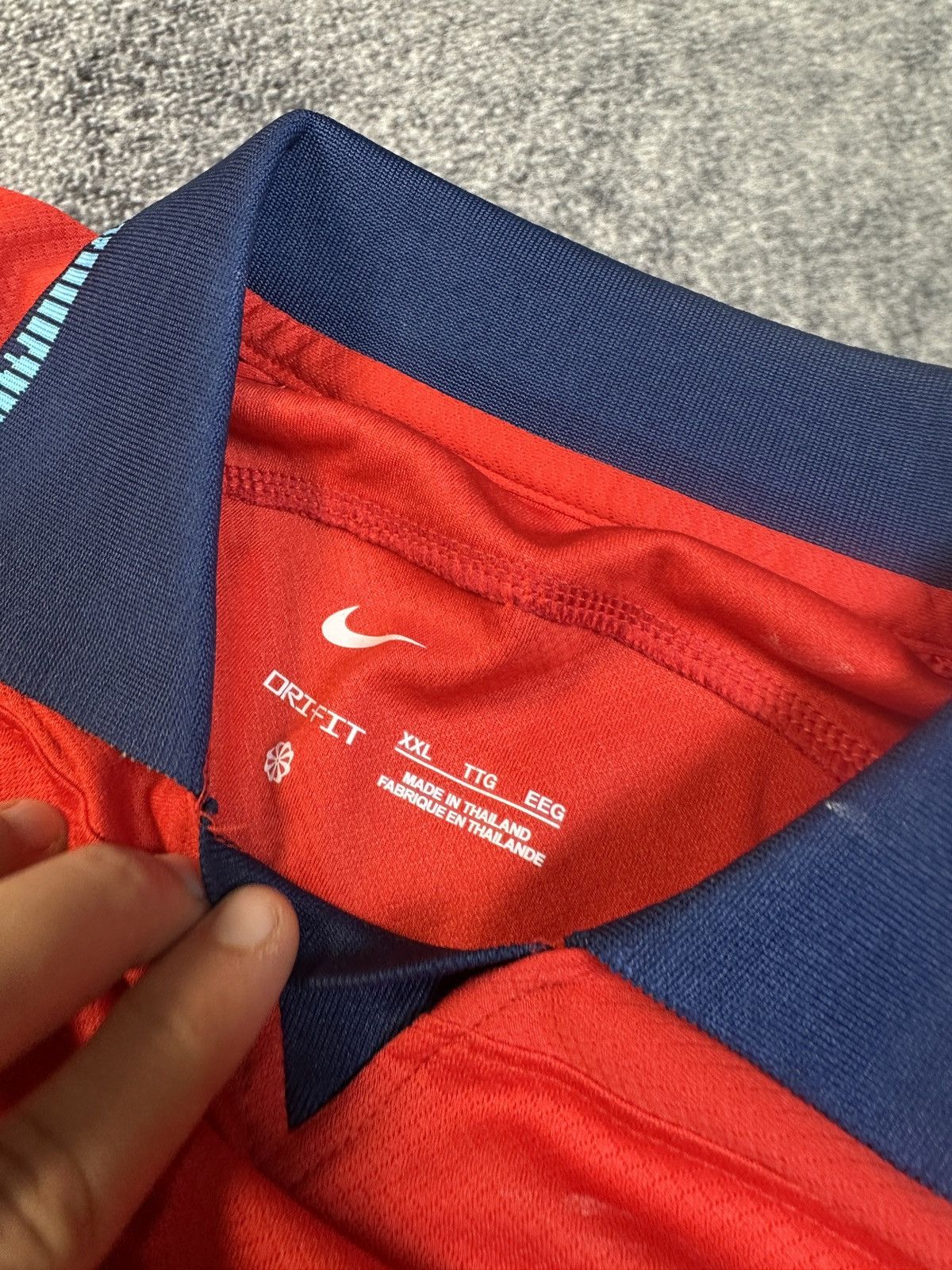 Nike Nike England Red Soccer Jersey Rare Style Playboi Carti XXL Size US XXL / EU 58 / 5 - 3 Thumbnail