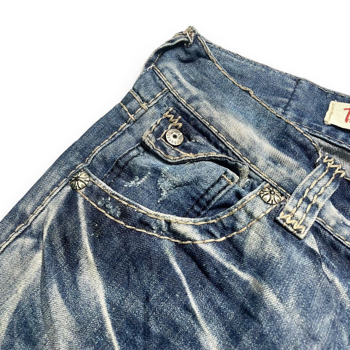 If Six Was Nine VINTAGE BUCKAROO WASHED DENIM PANTS Size US 32 / EU 48 - 7 Thumbnail