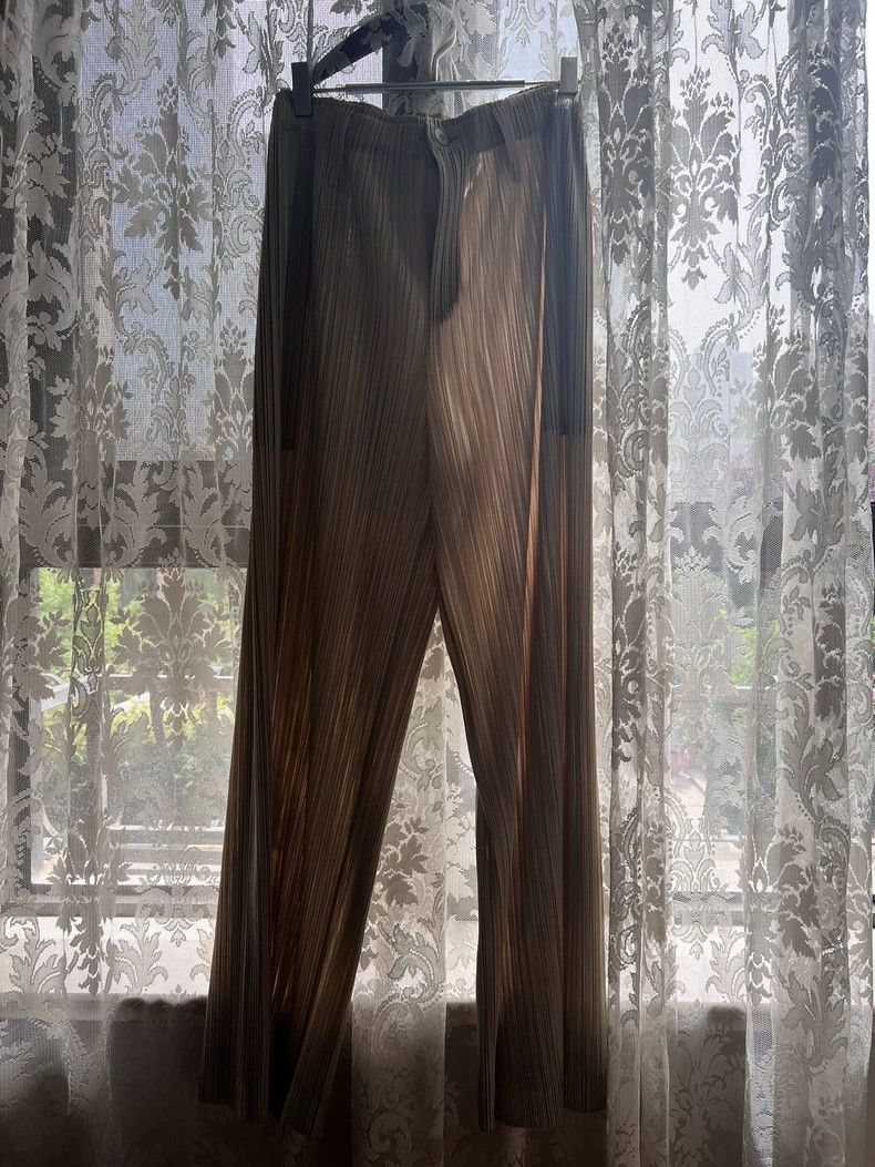 Issey Miyake issey miyake size:3 Beige trousers 2505-Nextarrow Size 42" / US 20 - 5 Thumbnail