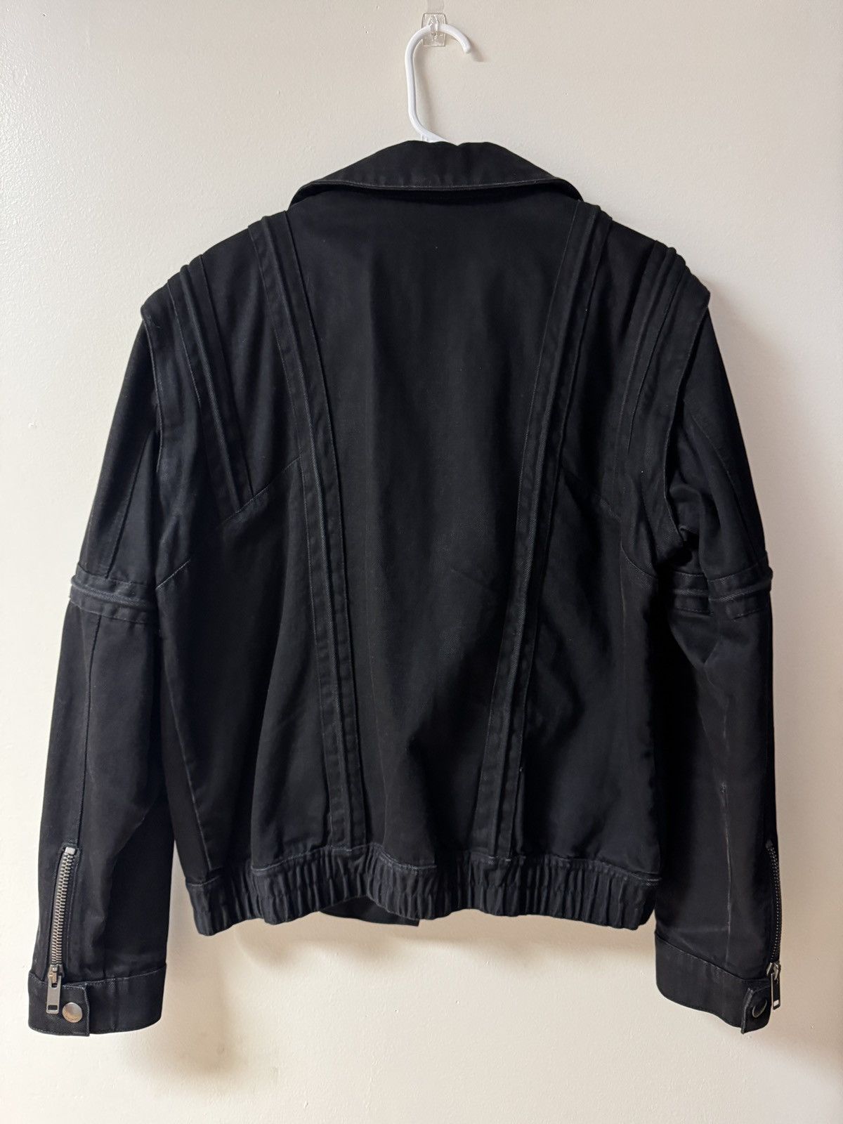 Givenchy Tisci Era Givenchy Biker Denim Jacket Size US M / EU 48-50 / 2 - 2 Thumbnail