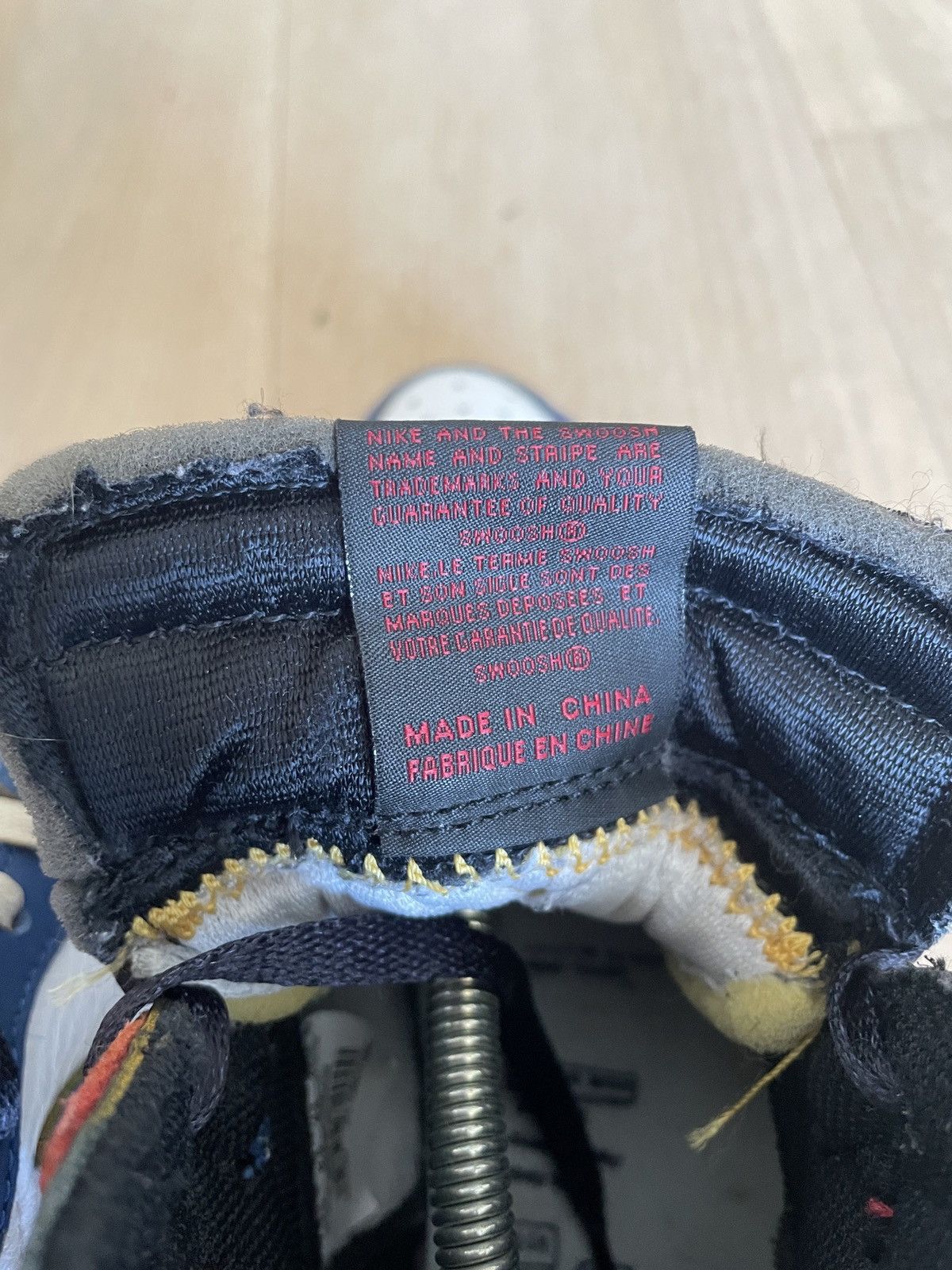 Jordan Brand × Union LA Union x Jordan 1 High OG Storm Blue US9.5 Size US 9.5 / EU 42-43 - 16 Thumbnail