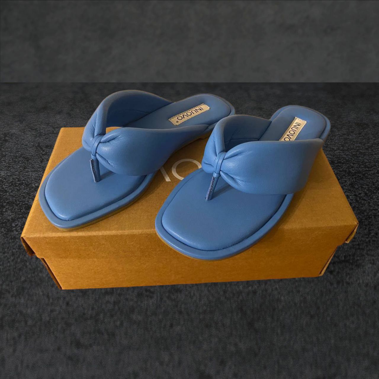 Other Stylish Inuovo Leather Flip-Flops - Size 36 - Summer Sale! Size US 5 / IT 35 - 3 Thumbnail