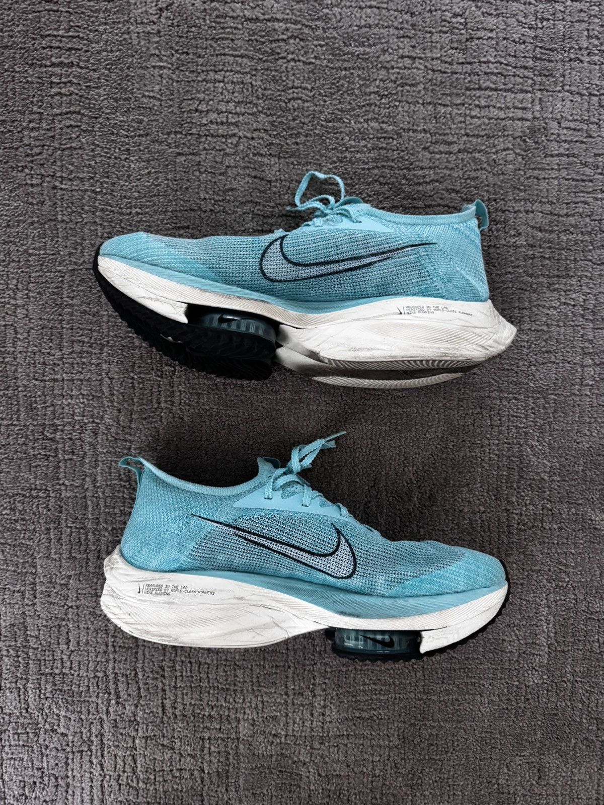 Nike Nike Air Zoom Alphafly Next% Sneakers - Hyper Turquoise Size US 12 / EU 45 - 2 Thumbnail