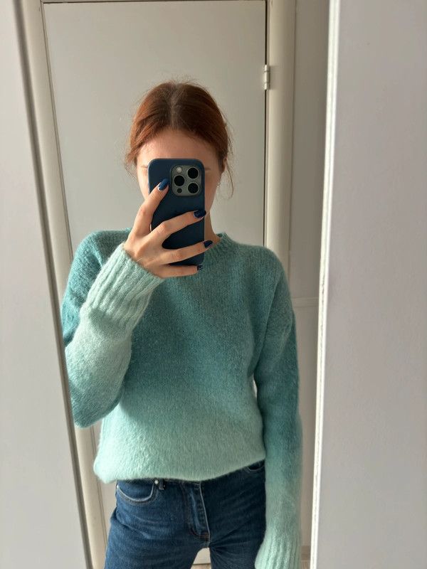 Other Women's Sweater Noella M/L Sweatshirt Wool Mohair Very Warm Size M / US 6-8 / IT 42-44 - 3 Thumbnail