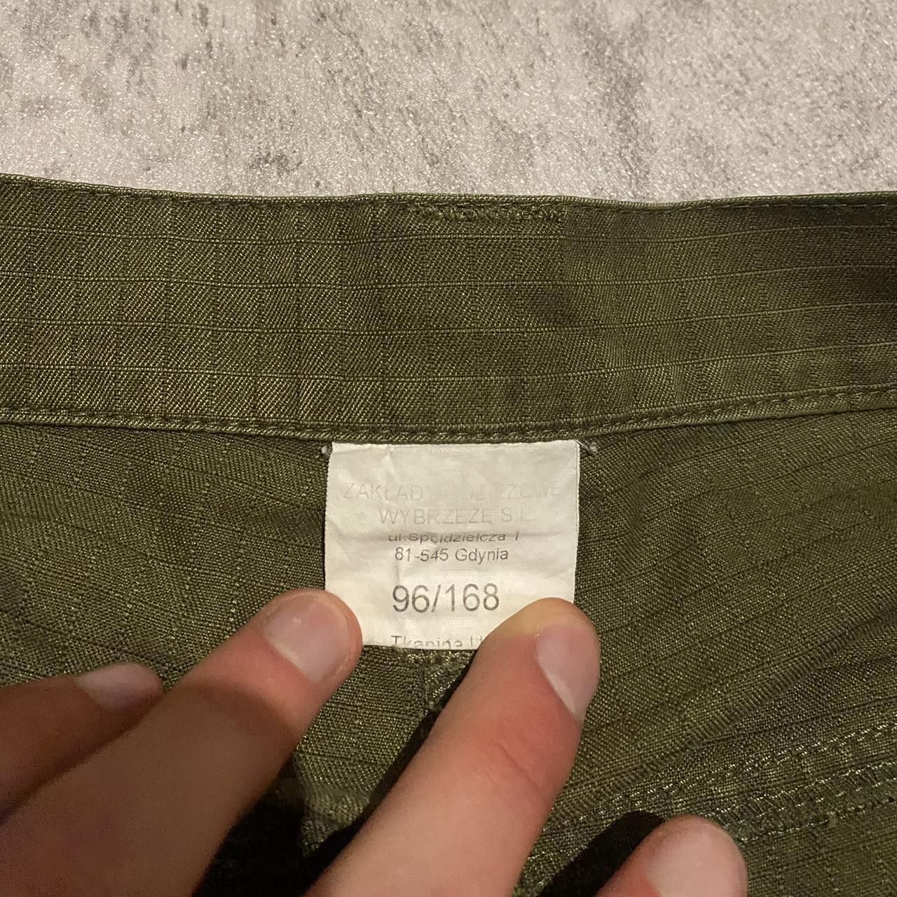 Other Khaki green cargo Army Military Vintage y2k Size US 34 / EU 50 - 3 Thumbnail