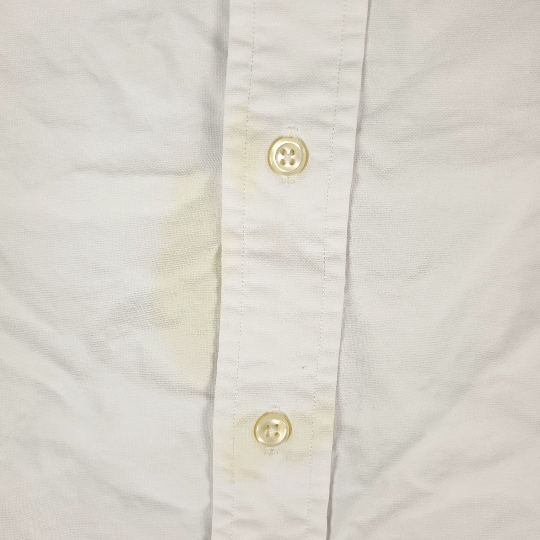 Ralph Lauren Vintage Ralph Lauren Dress Shirt Mens Size 18 White Cotton Button Up Long Sleeve Non-Iron Casual Office Wear Size 48R - 3 Thumbnail