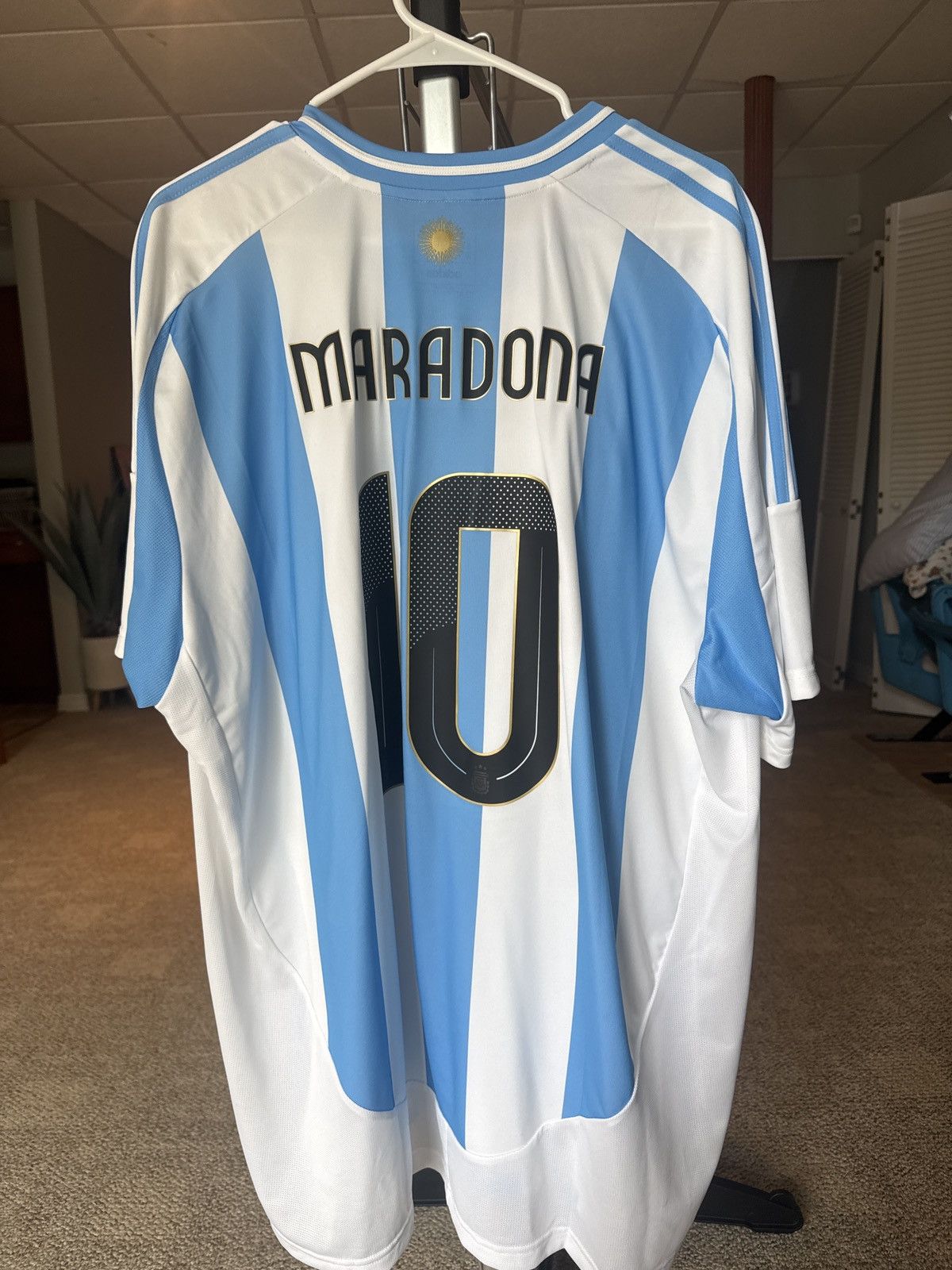 Adidas Maradona #10 Size US XXL / EU 58 / 5 - 1 Thumbnail