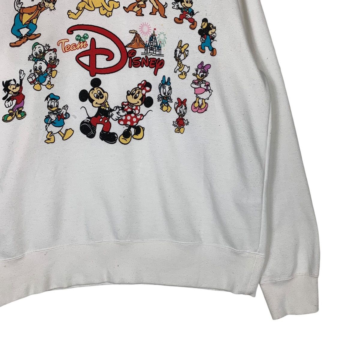 Disney Tokyo Disney Resort All Character Pullover Hoodie #1312-C59 Size US L / EU 52-54 / 3 - 4 Thumbnail