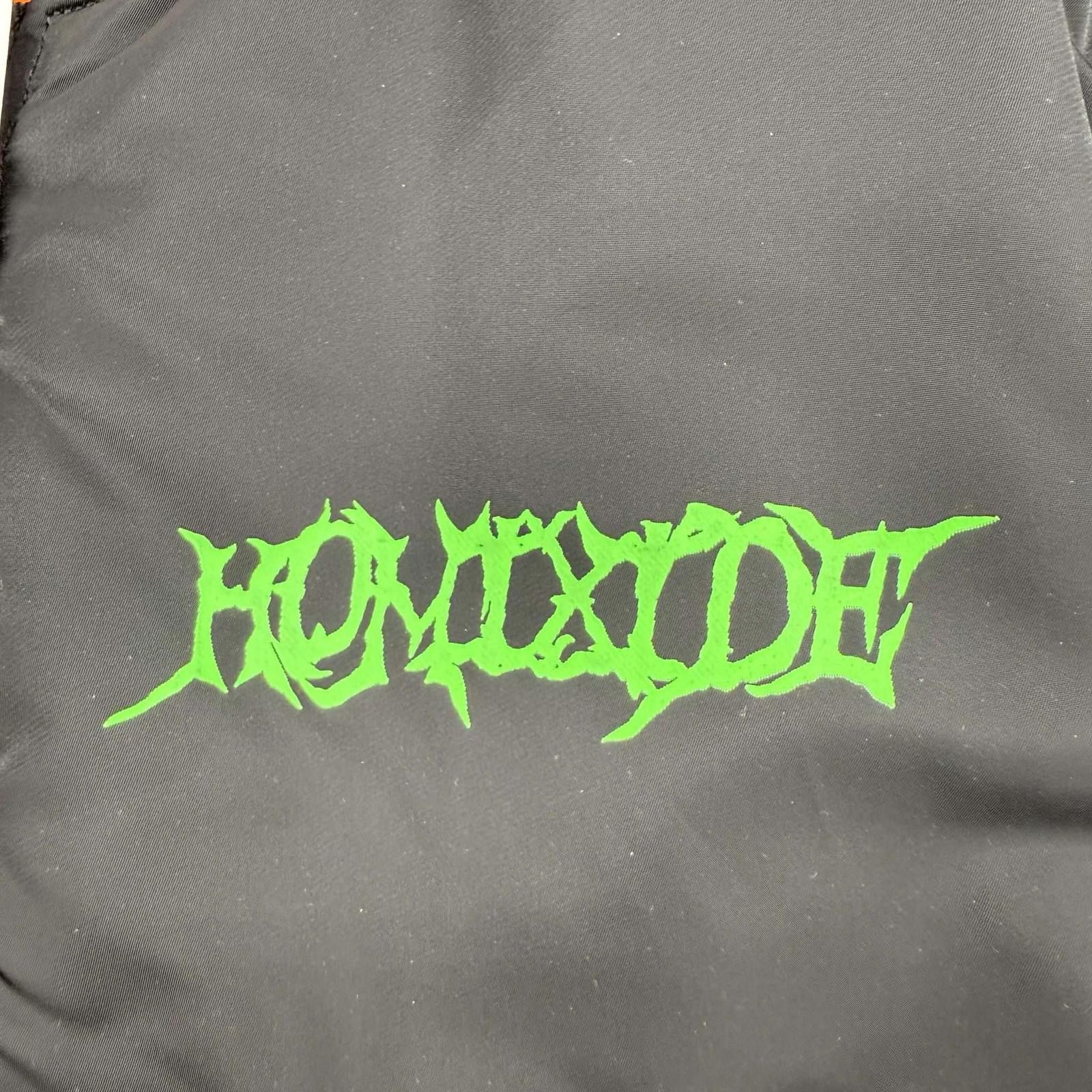 Other Homixide Gang Bomber Jacket XXL Used D9067 Size US XXL / EU 58 / 5 - 2 Thumbnail