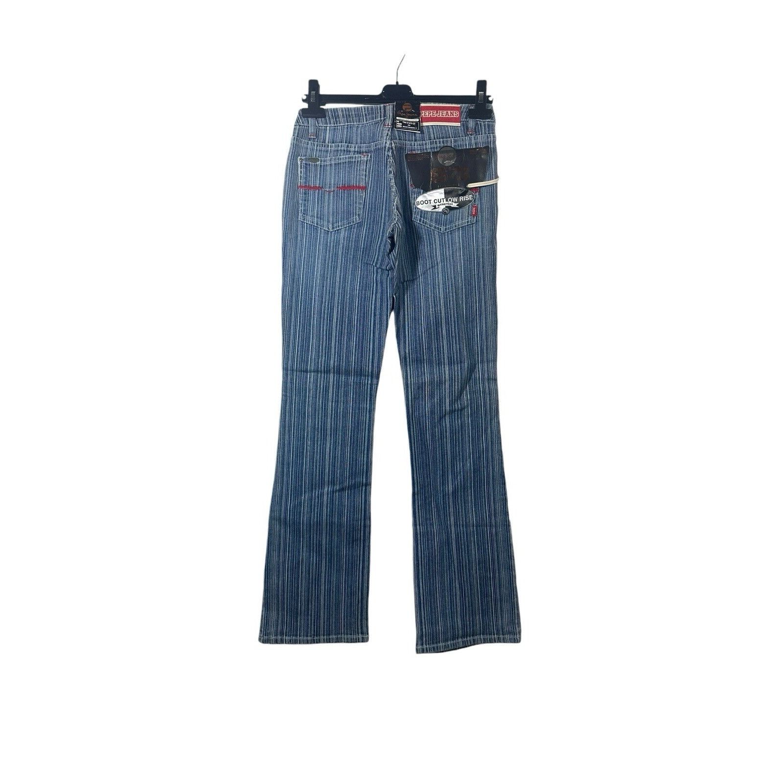 Pepe Jeans Vintage Pepe London Jeans US Size 26 Low Rise Flare Embroide Size 26" / US 2 / IT 38 - 3 Thumbnail