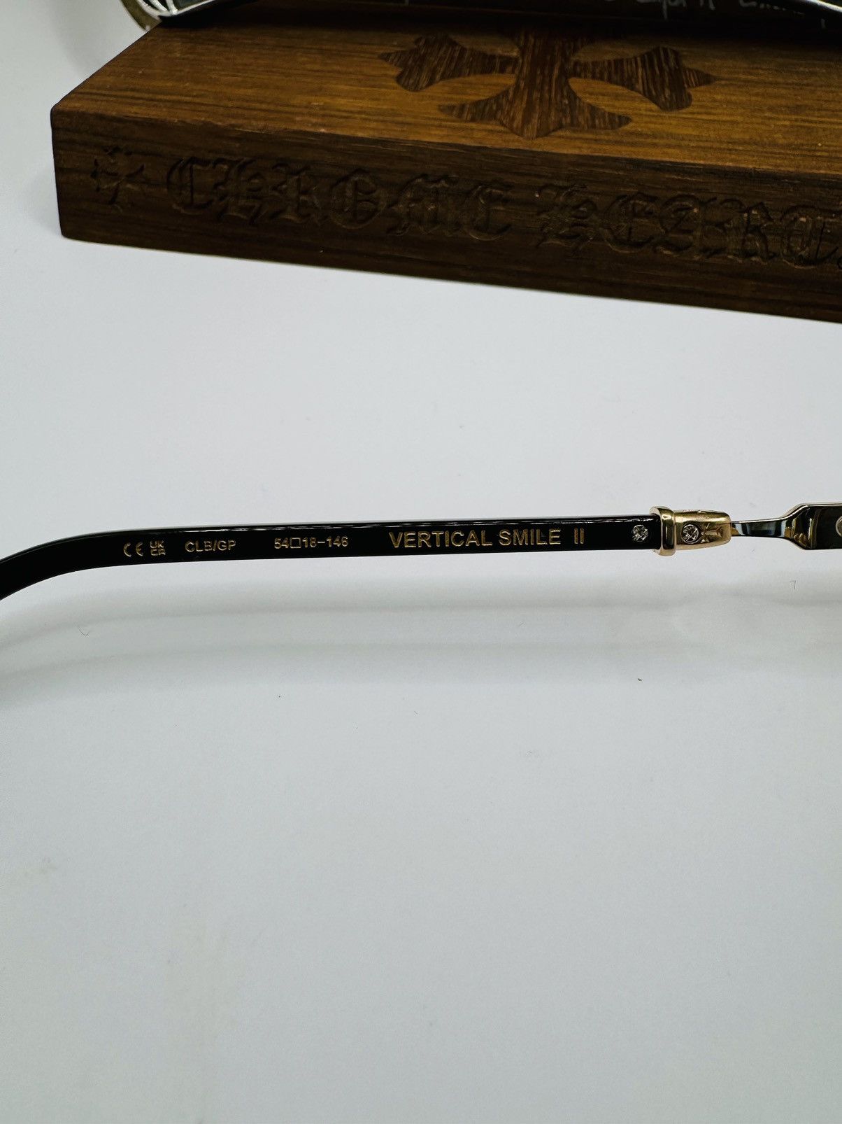 Chrome Hearts Chrome Hearts Vertical Smile 2 Glasses Size ONE SIZE - 8 Thumbnail