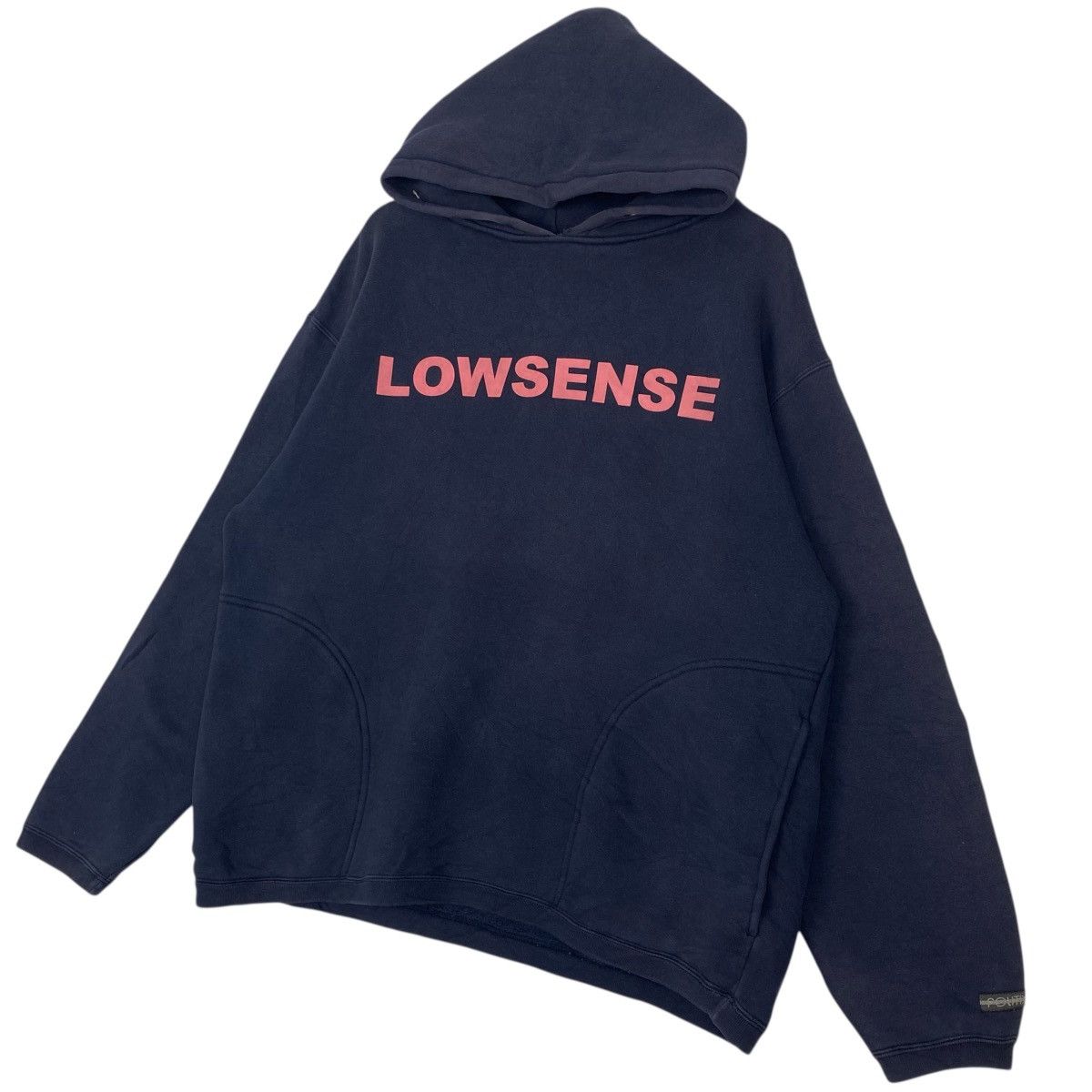 Other Vintage Lowsense Big Printed Hoodie Sweater White Size L Size US L / EU 52-54 / 3 - 2 Thumbnail