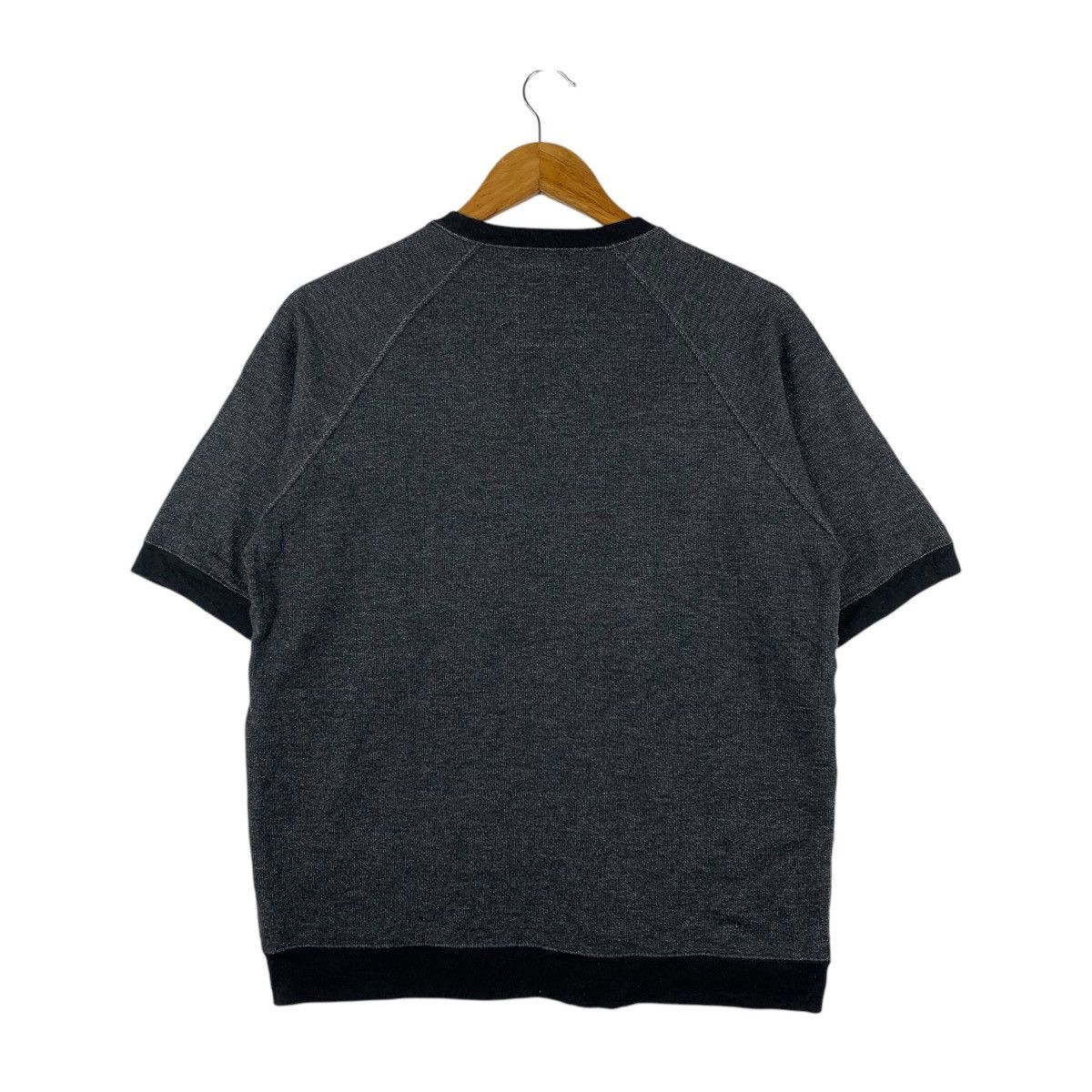 Japanese Brand URBAN RESEARCH Japanese Brand Dark Grey Short Sleeve Shirt Size US M / EU 48-50 / 2 - 4 Thumbnail