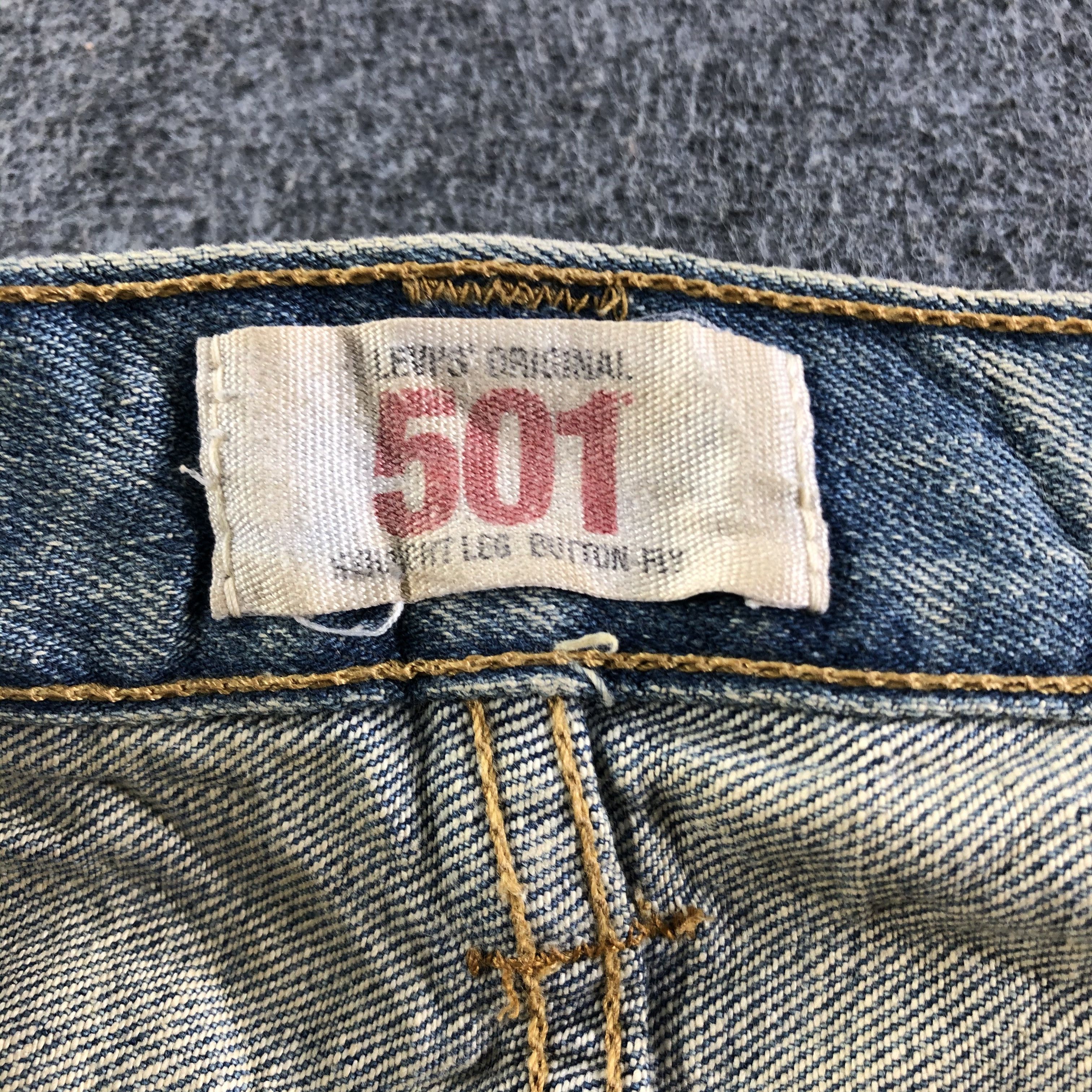 Levi's Vintage Levis 501 Jeans-J4026 Size US 33 - 11 Thumbnail