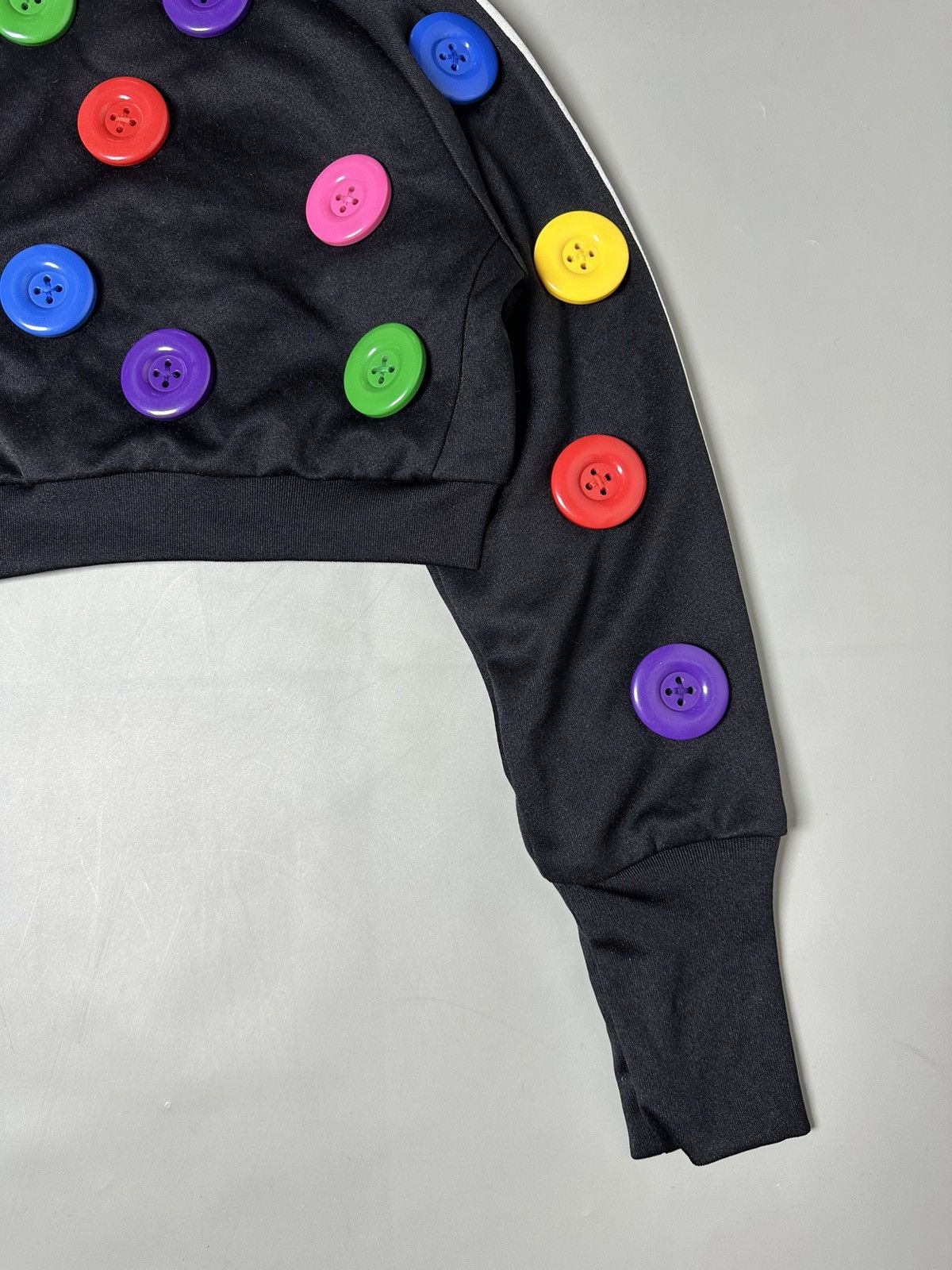Adidas × Jeremy Scott Adidas Originals Jeremy Scott Katy Perry Buttons Jacket Size US XXS / EU 40 - 11 Thumbnail