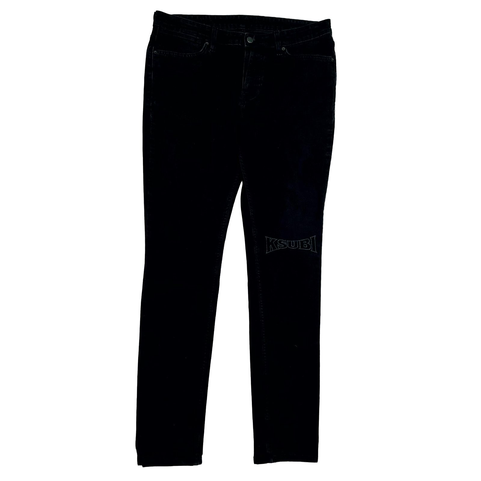 Ksubi Black & Green Jeans