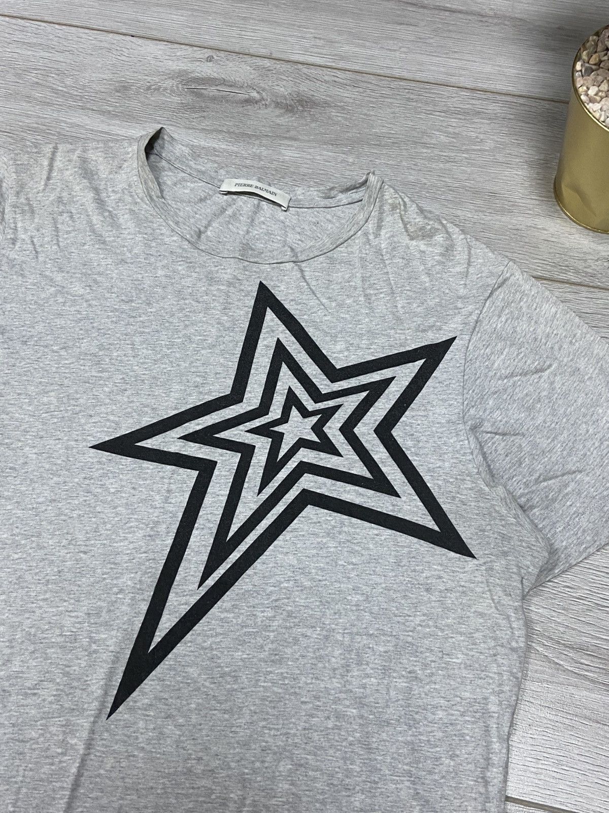 Balmain Pierre Balmain Etoile big star vintage t-shirt Size US M / EU 48-50 / 2 - 4 Thumbnail