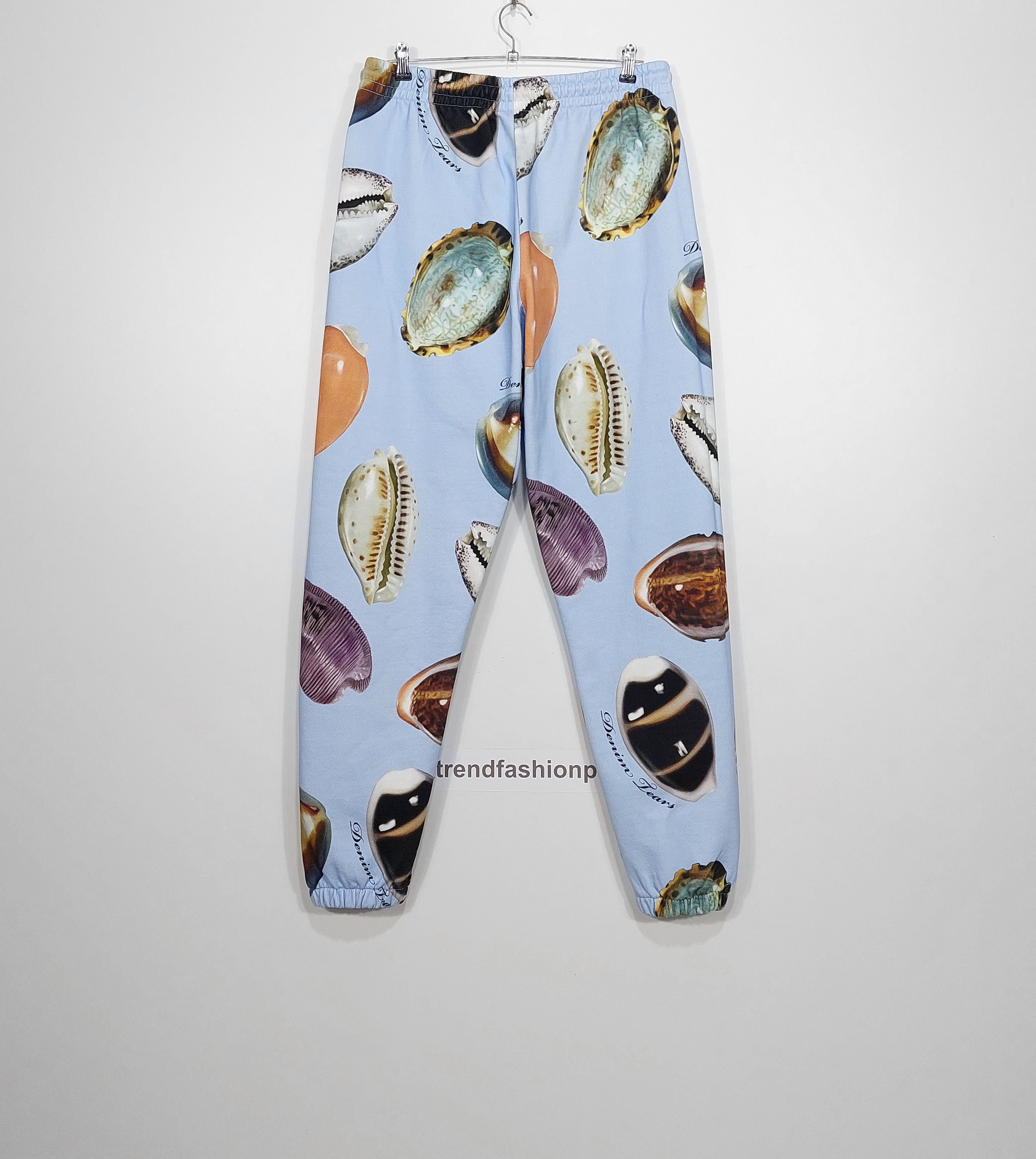 DENIM TEARS shell sweatpants - baby blue L Size US 34 / EU 50 - 8 Thumbnail