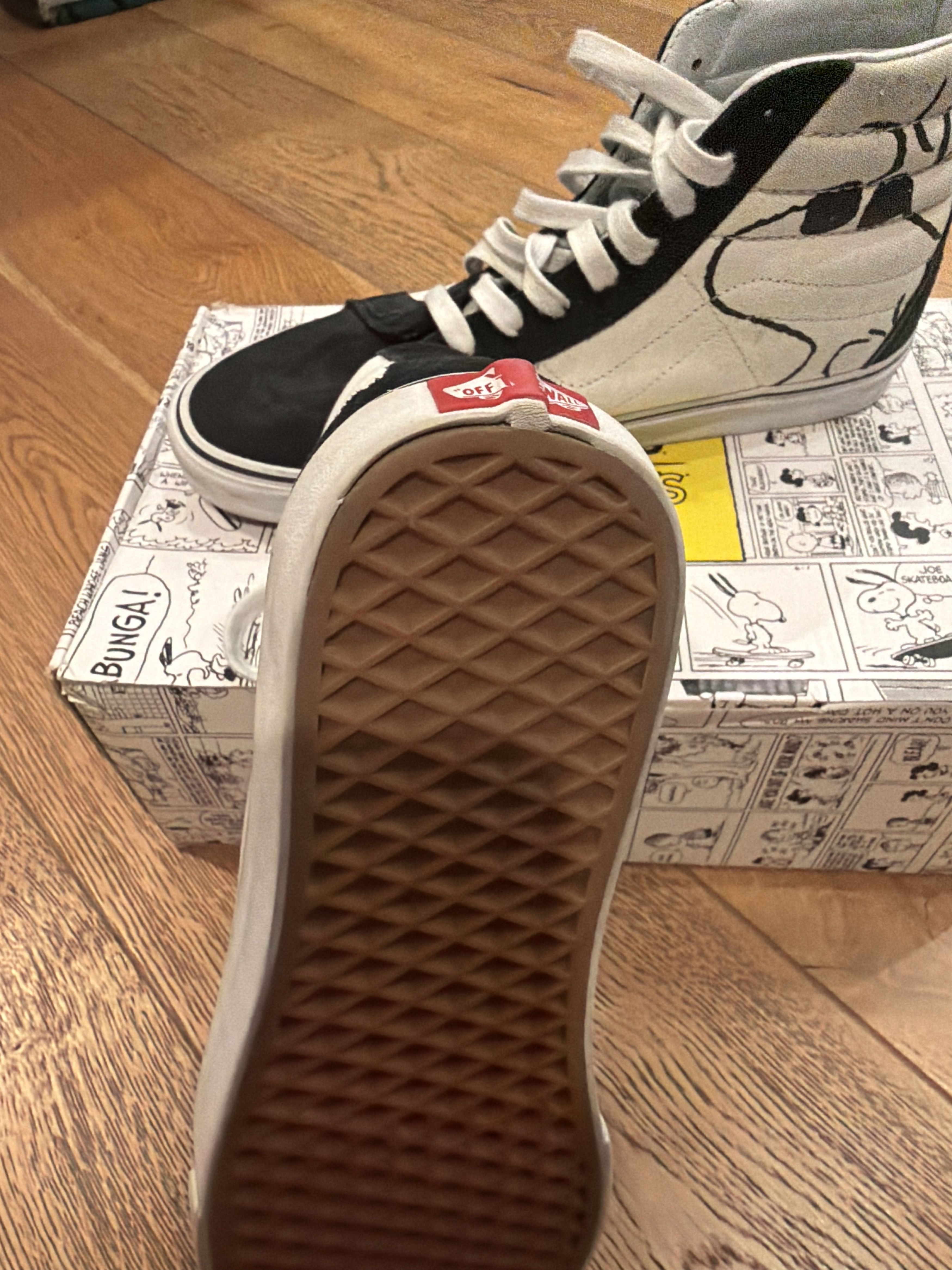 Vans Peanuts Joe Cool Sneakers Size US 10.5 / EU 43-44 - 2 Thumbnail