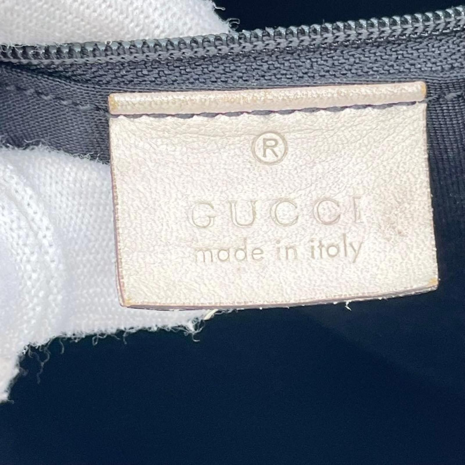 Gucci Gucci - White Leather Handbag Gold Accent Size ONE SIZE - 7 Thumbnail