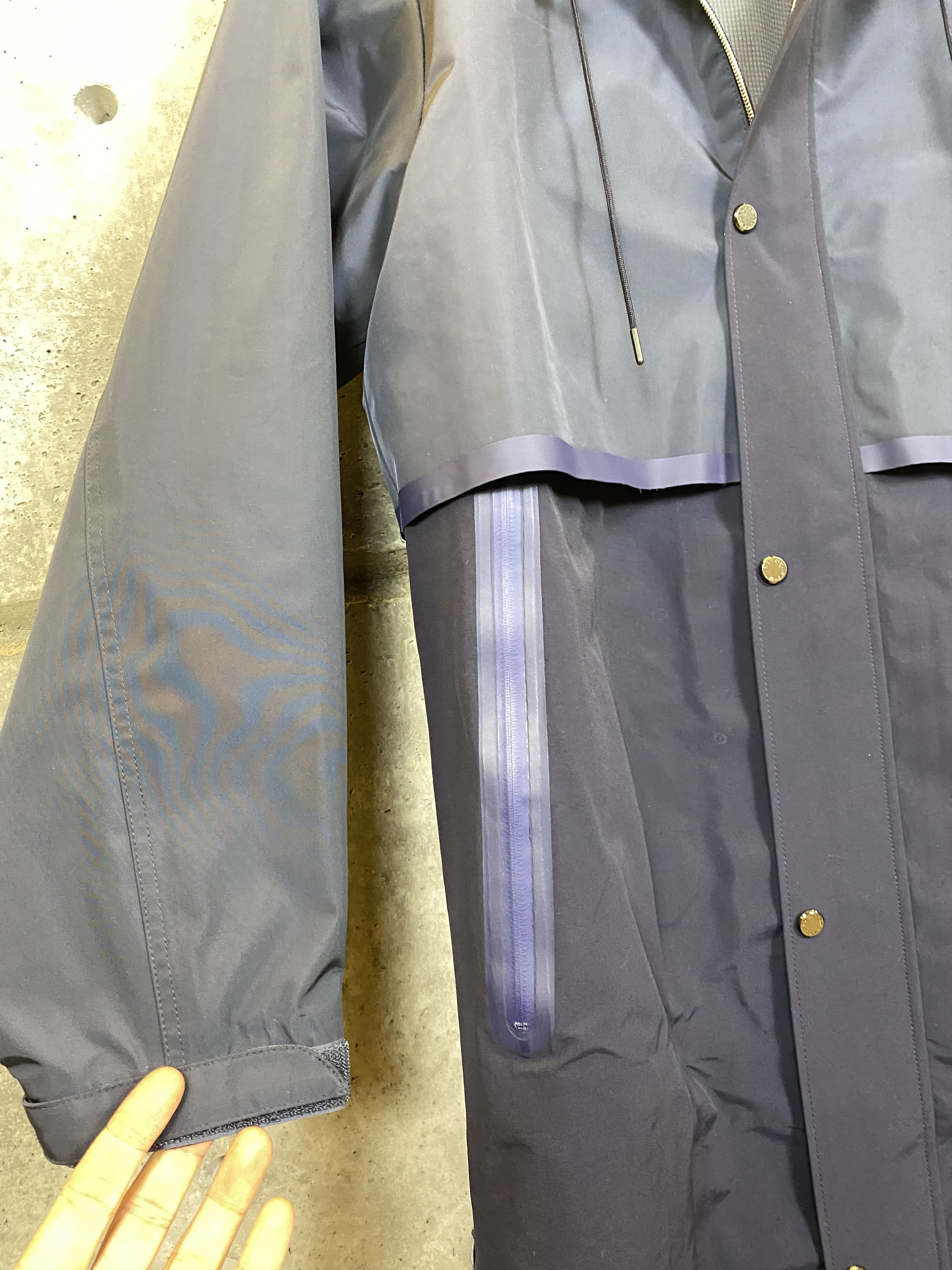 Fumito Ganryu GANRYU TRENCH COAT SAMPLE SIZE LARGE Size US L / EU 52-54 / 3 - 5 Thumbnail