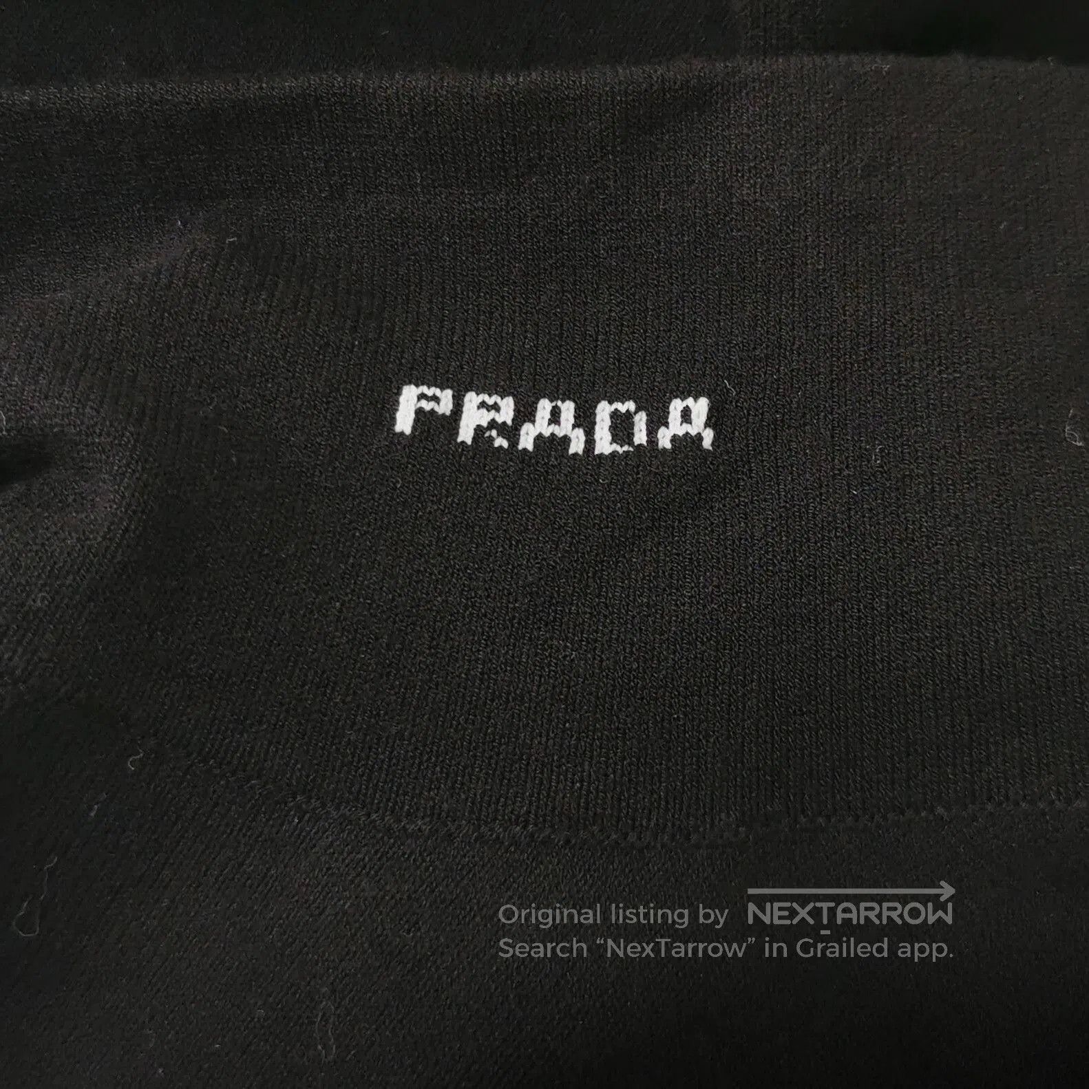 Prada Prada Black Hollow High Neck Dress Size 42 . Size L / US 10 / IT 46 - 1 Thumbnail
