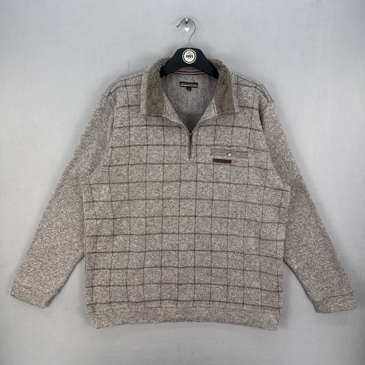 Japanese Brand Vintage Nicole Morrison Knit Pullover Sweater Shirt Size US L / EU 52-54 / 3 - 1 Thumbnail