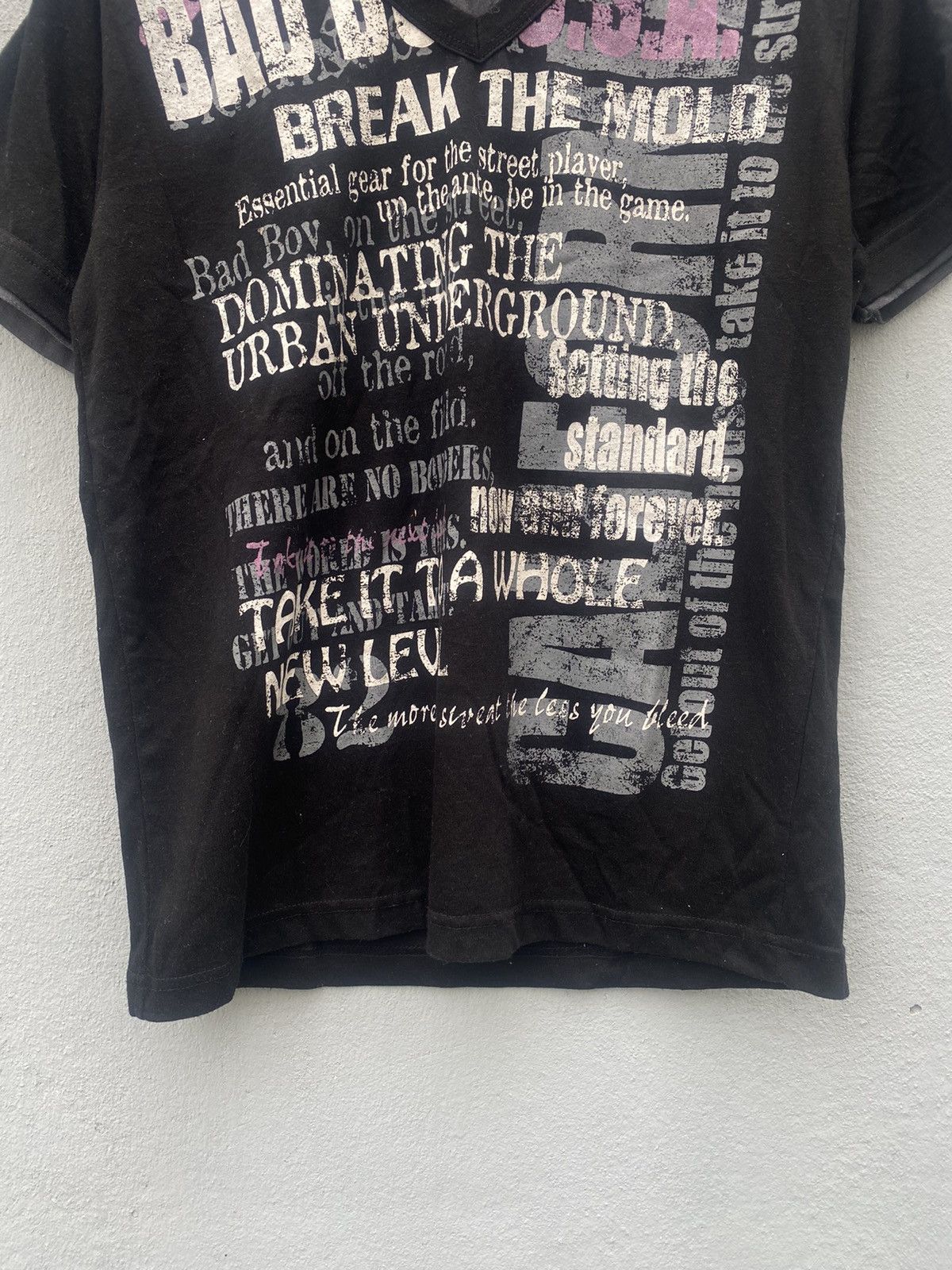 14th Addiction × Affliction × JNCO Vintage y2k Bad Boy Double Layer Seditionaries Poem Tshirt Size US M / EU 48-50 / 2 - 5 Thumbnail