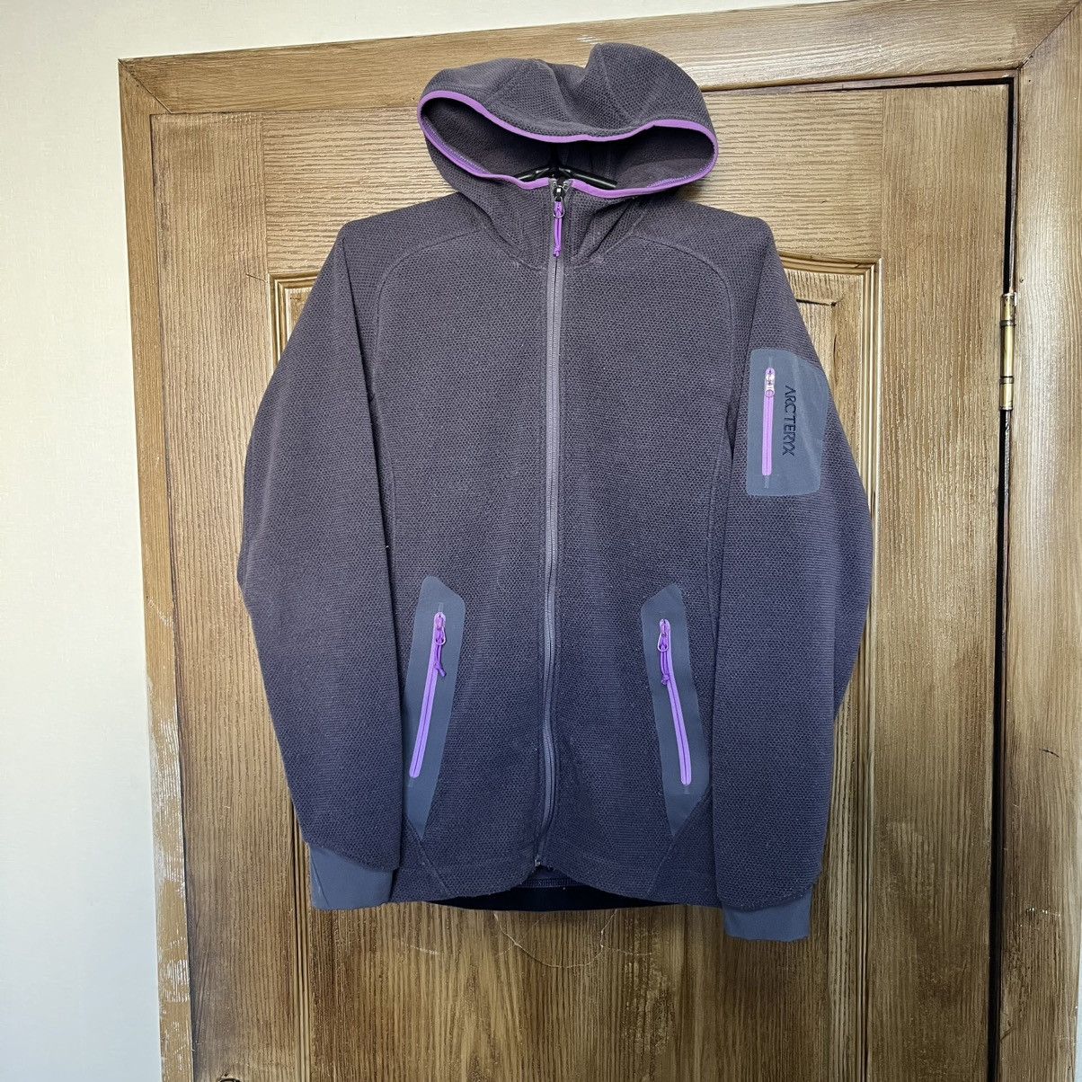 Arc'teryx × Vintage Arcteryx zip up fleece hoodie opium