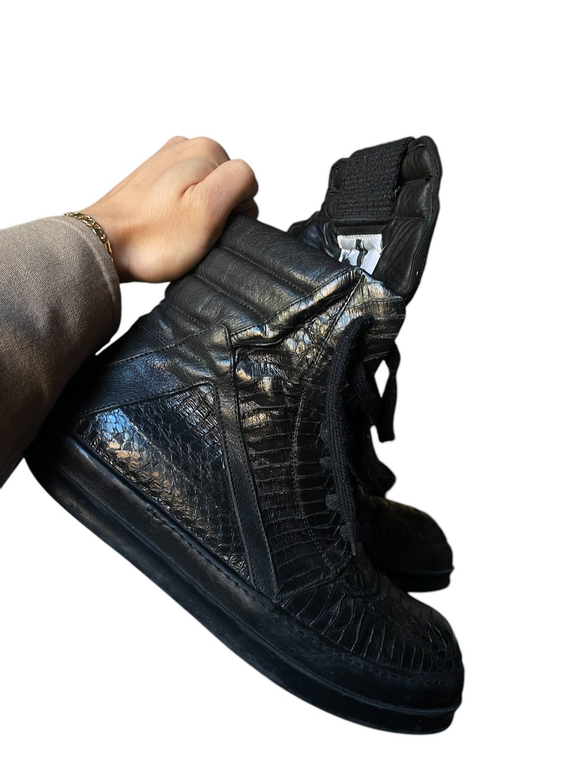 Rick Owens Rick owens python geobasket | Grailed