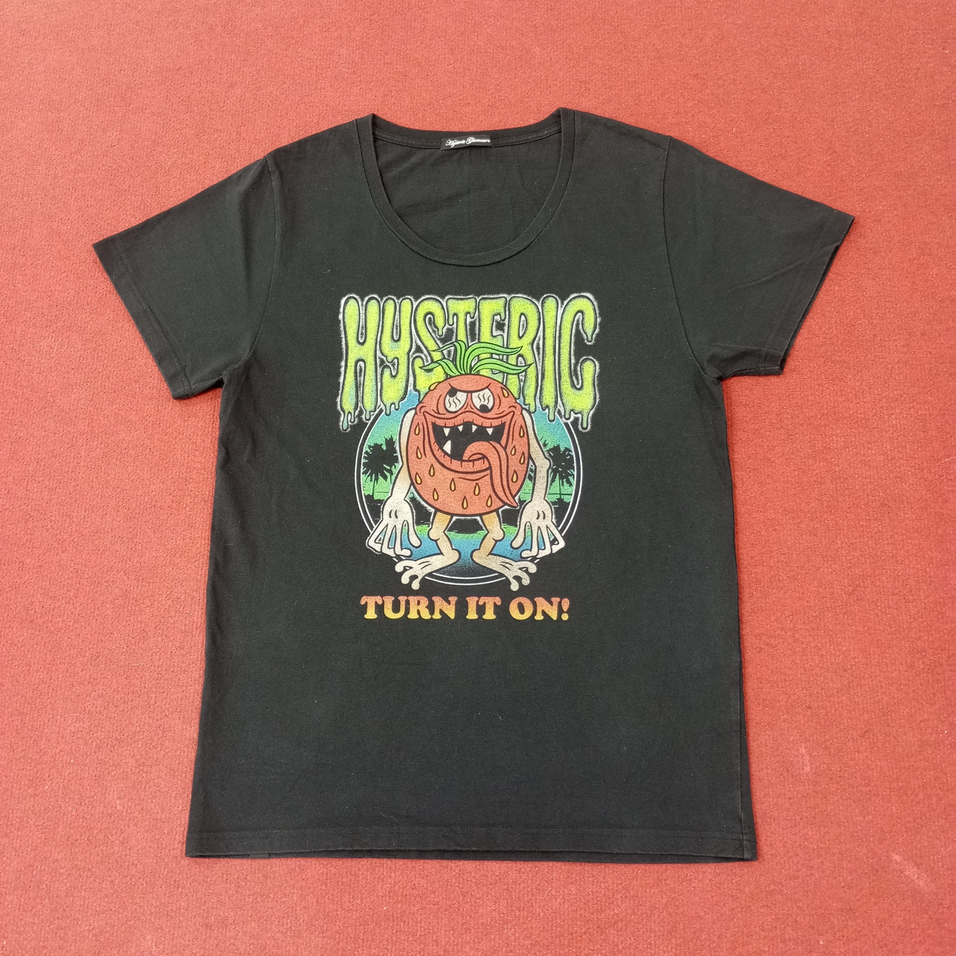 Hysteric Glamour Hysteric Glamour Japanese Brand Streetwear Tshirt c223n30 Size US M / EU 48-50 / 2 - 1 Thumbnail