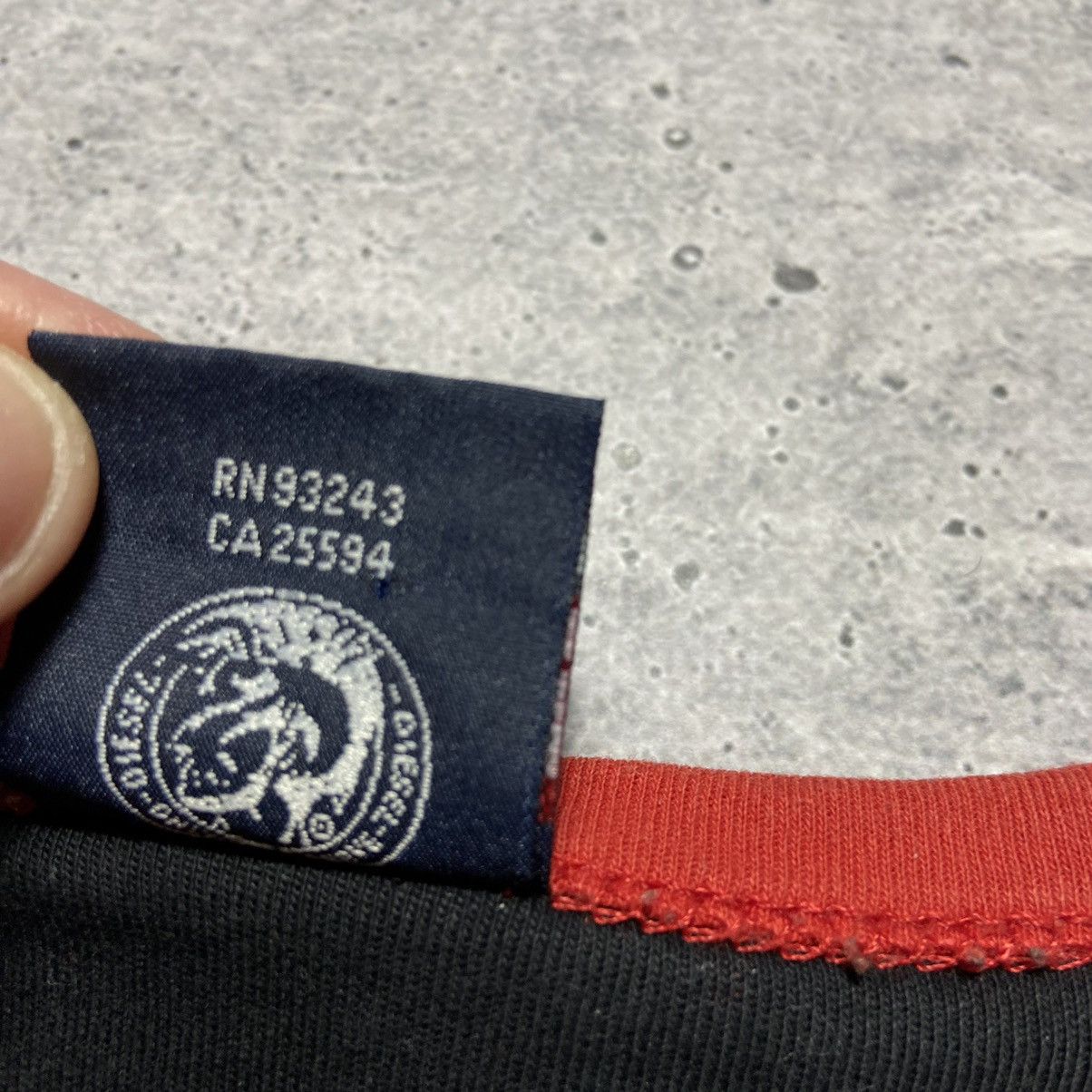 Diesel × Vintage 📌 Crazy Vintage Diesel Custom Patchwork Tee Size US L / EU 52-54 / 3 - 10 Thumbnail