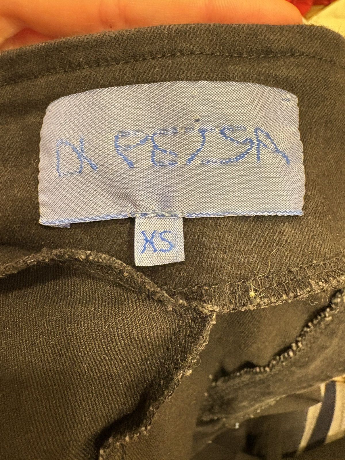 Other Di Petsa cross waist Black Jeans Size 26" / US 2 / IT 38 - 3 Thumbnail