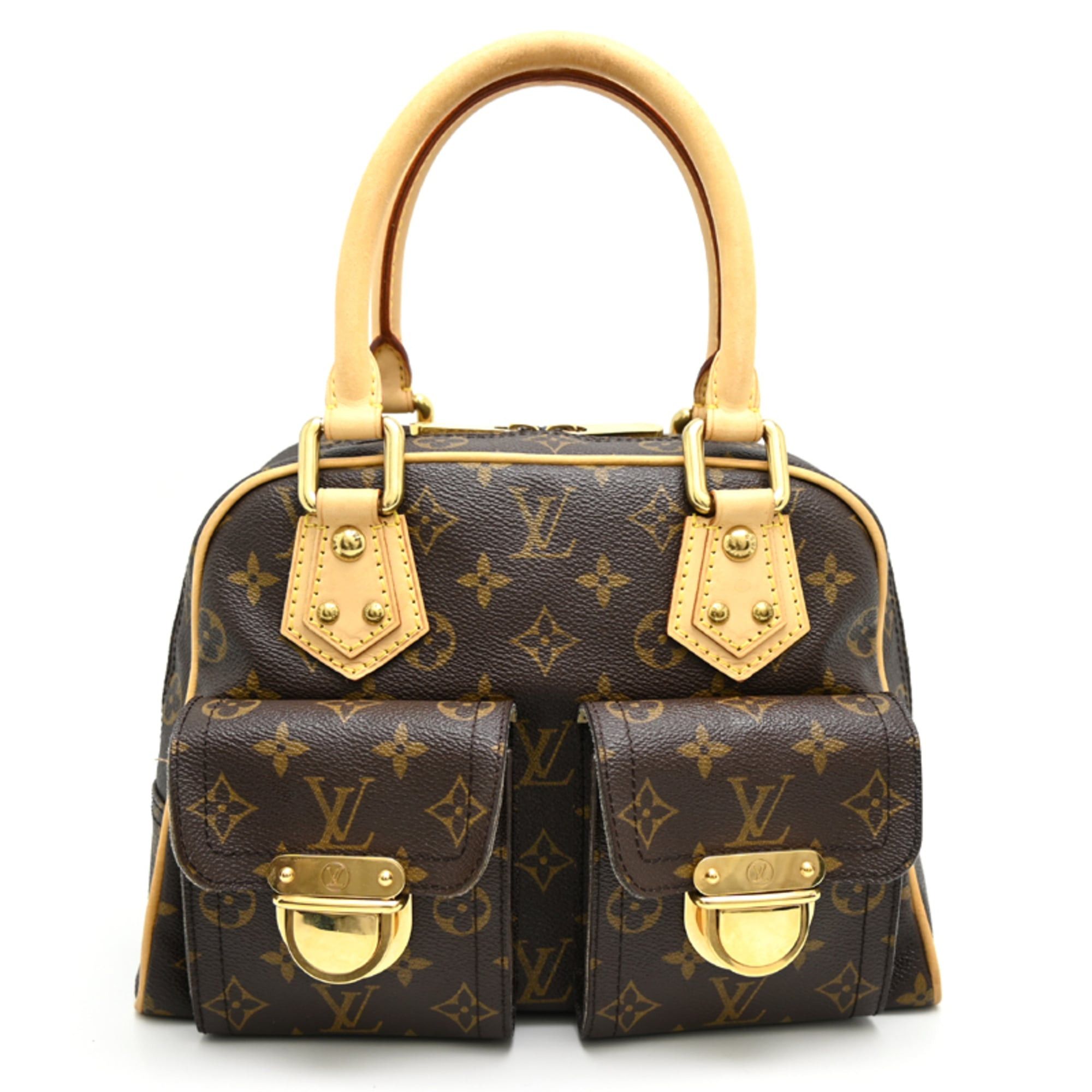 Louis Vuitton Louis Vuitton Manhattan PM Women's Handbag M40026 (Discontinued) Monogram Brown Size ONE SIZE - 1 Thumbnail