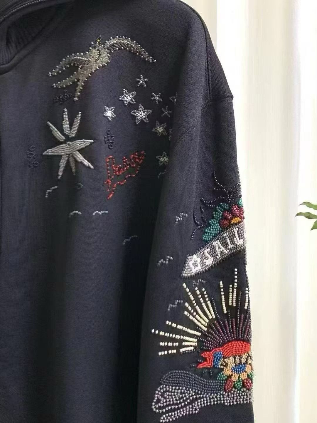 Valentino VALENTINO Navigator Casual Embroidered Jacket Size US L / EU 52-54 / 3 - 5 Thumbnail