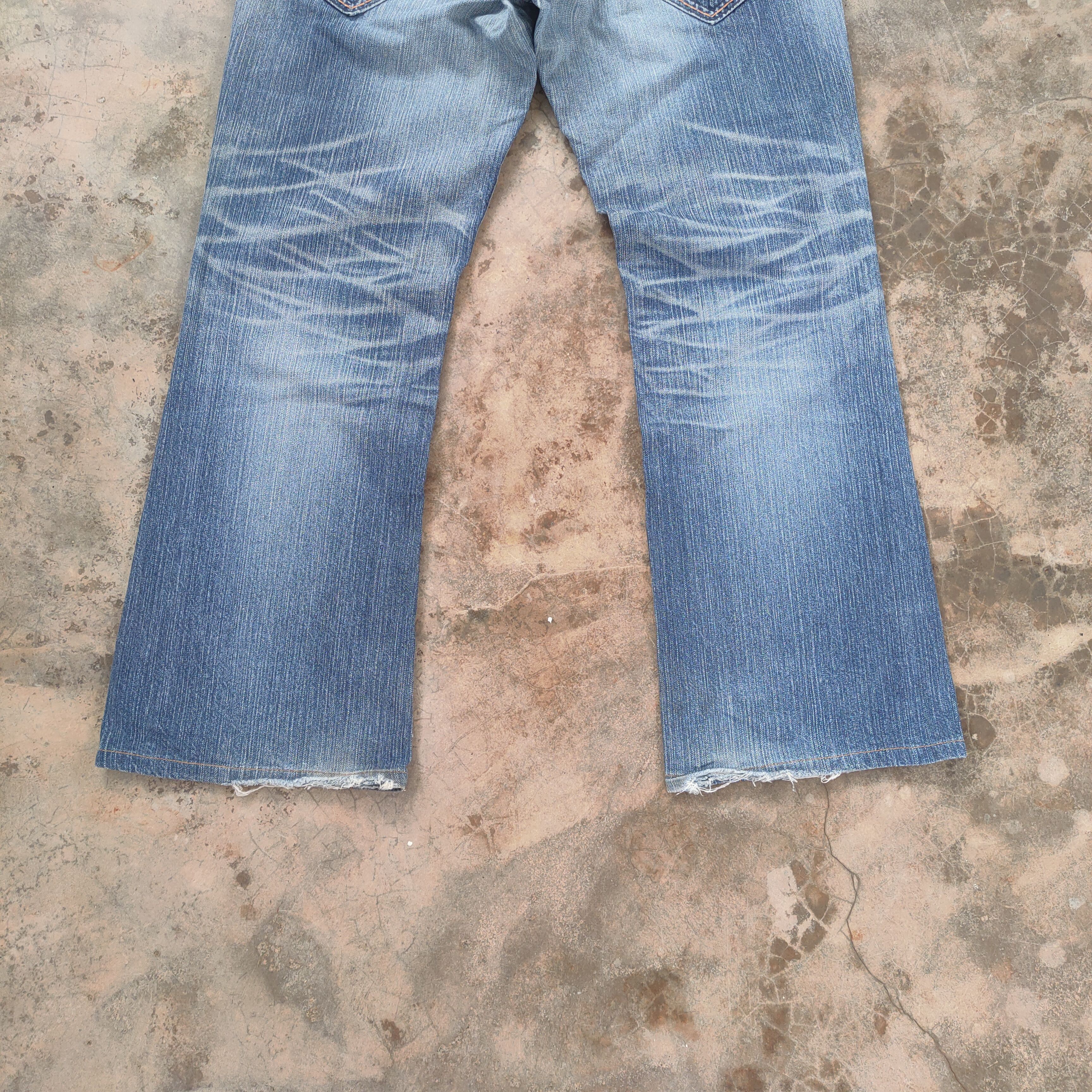 Edwin VINTAGE EDWIN FADED DISTRESSED DENIM JEAN PANTS Size US 38 / EU 54 - 9 Thumbnail